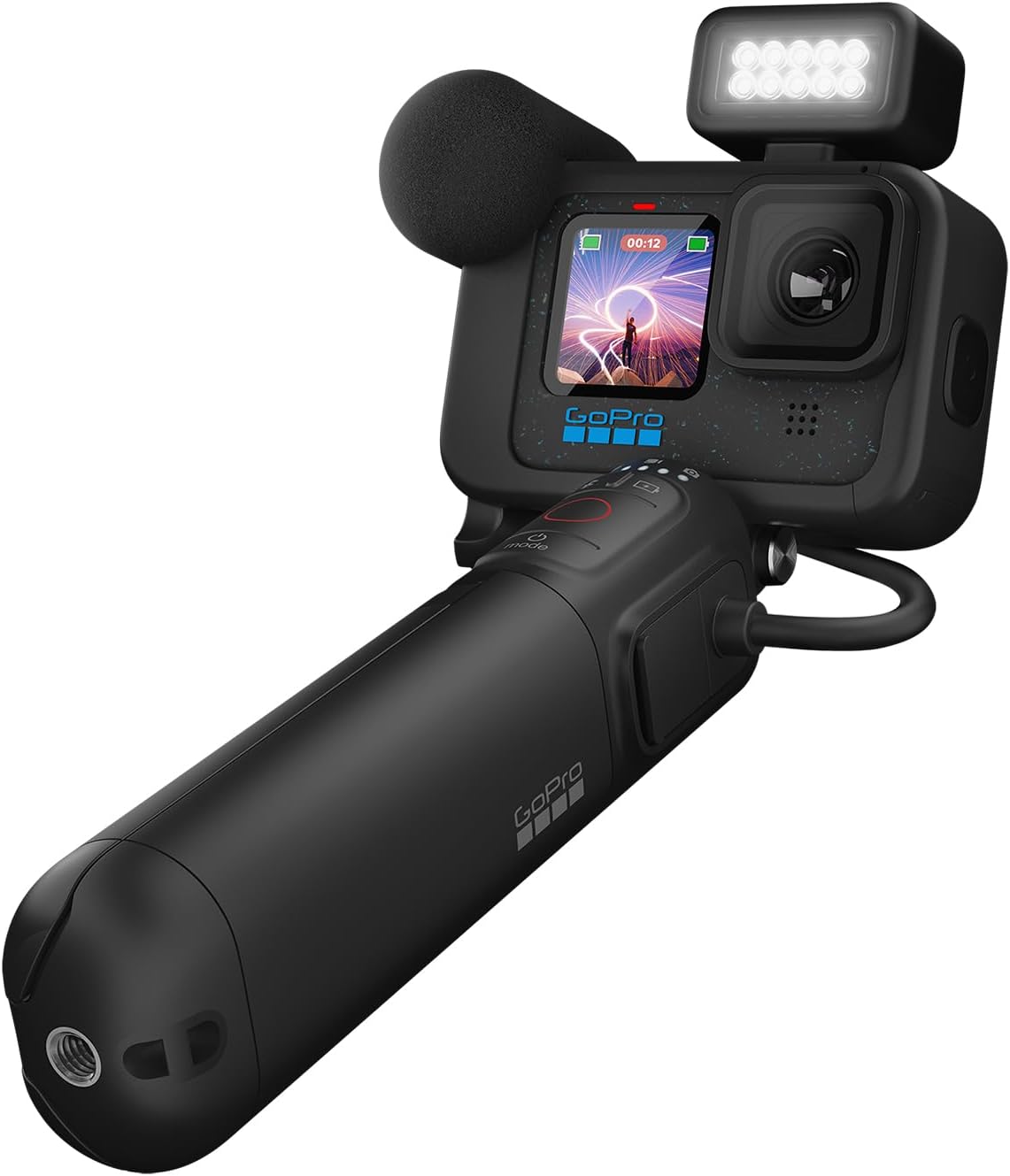 GoPro HERO12 Black - Waterproof Action Camera with 5.3K60 Ultra HD Video, 27MP Photos, HDR, 1/1.9