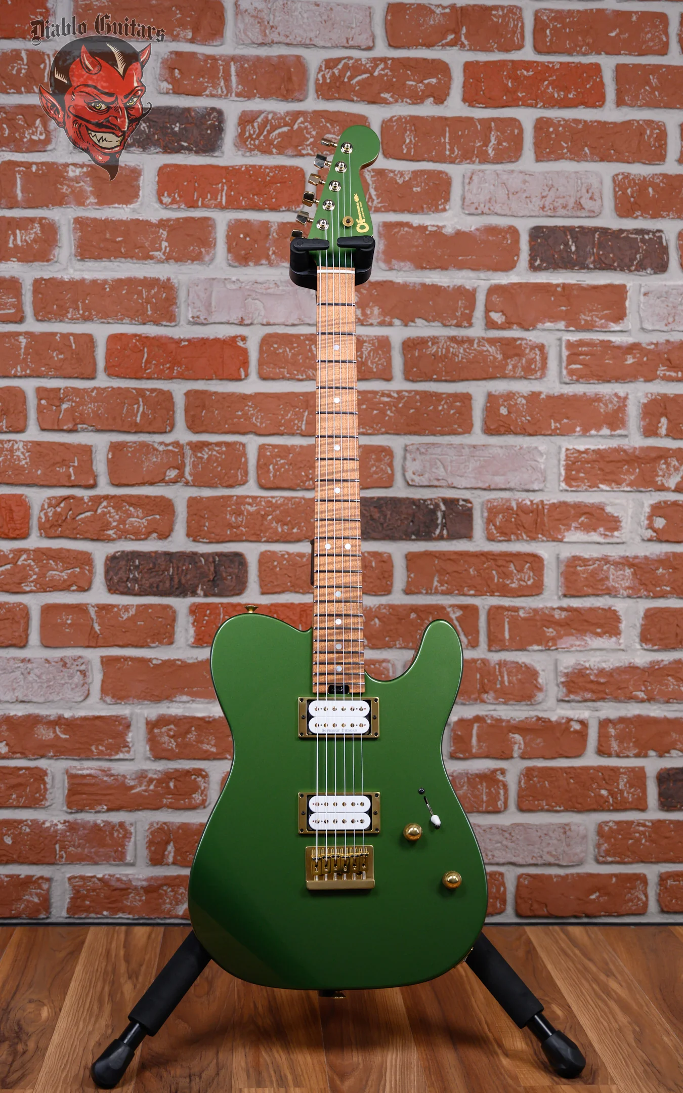 Charvel USA Custom Shop San Dimas Style 2 2H HT GHW Cadillac Green 2025 w/OHSC