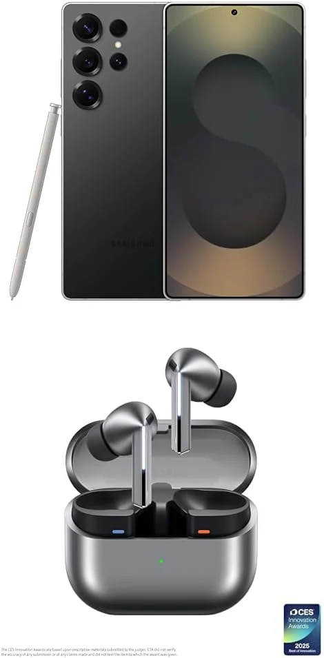 Samsung Galaxy S25 Cell Phone, 256GB Smartphone, Unlocked Android, AI Night Mode Camera, Snapdragon 8 Elite Fast Processor, ProScaler Display, 4000mAh Battery, 2025, US 1 Yr Warranty, Navy