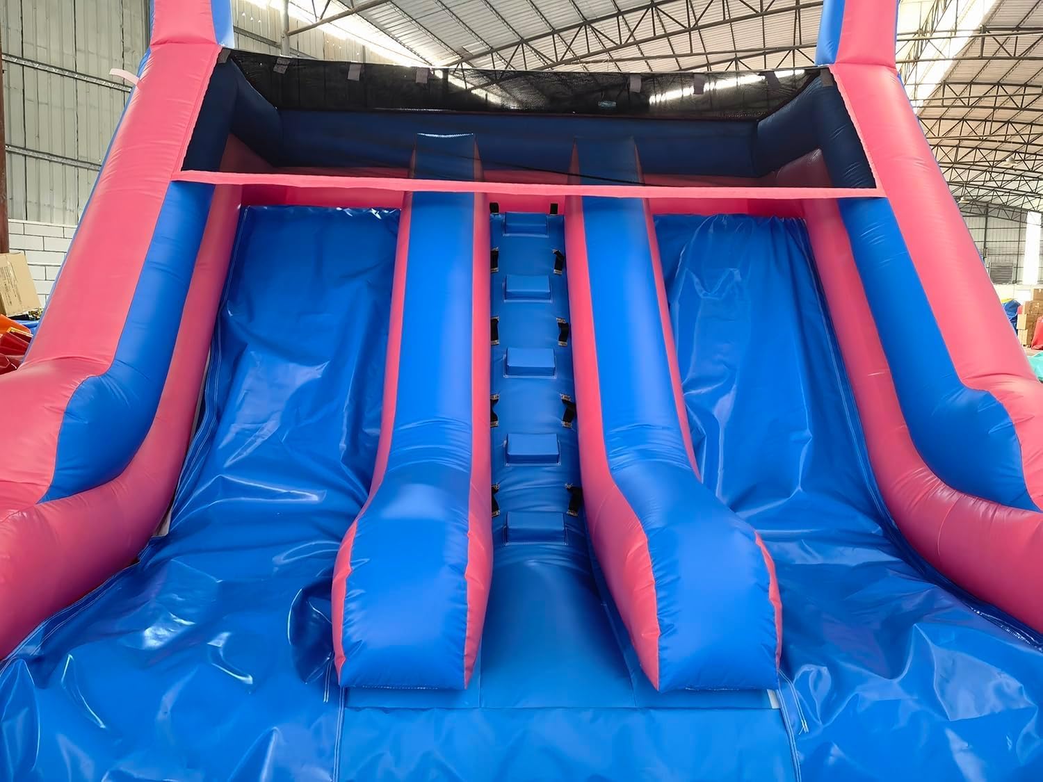 21FT(L) Commercial Grade Water Slide for Kids Adults, (Double Slide) (Heavy Duty Full PVC) (Big Airtight Splash Water Pool), 1100w Blower, Inflatable Waterslide for Backyard, Outdoor Park, 21x11x12ft