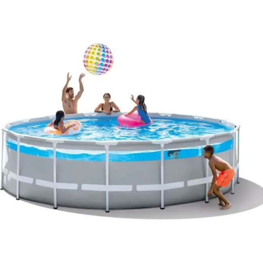 Kit piscine tubulaire clearview &oslash; 4,88 x 1,22m et Nettoyeur