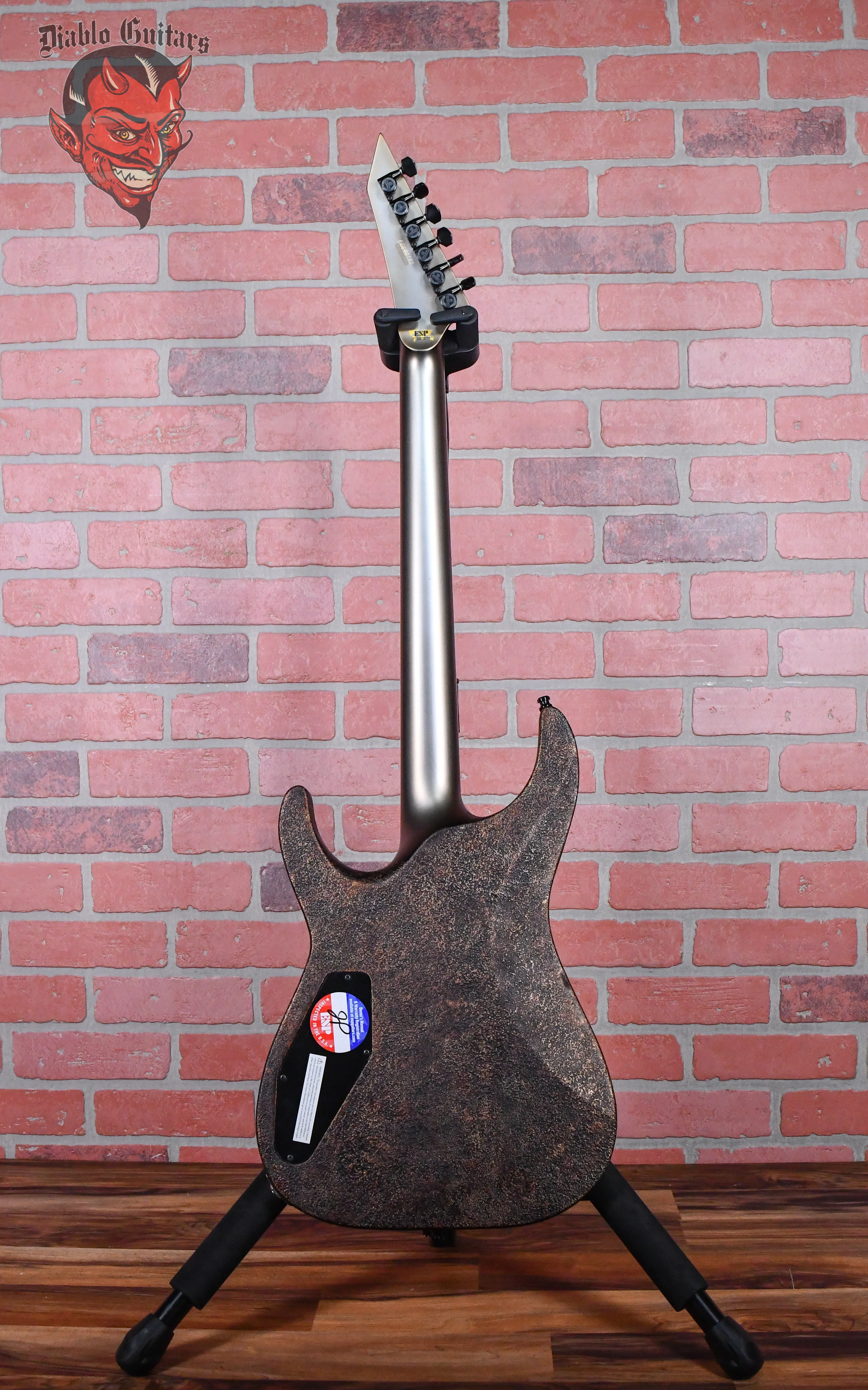 ESP Original Series Horizon II Custom Cast Metal Rusty Iron 2018 w/OHSC