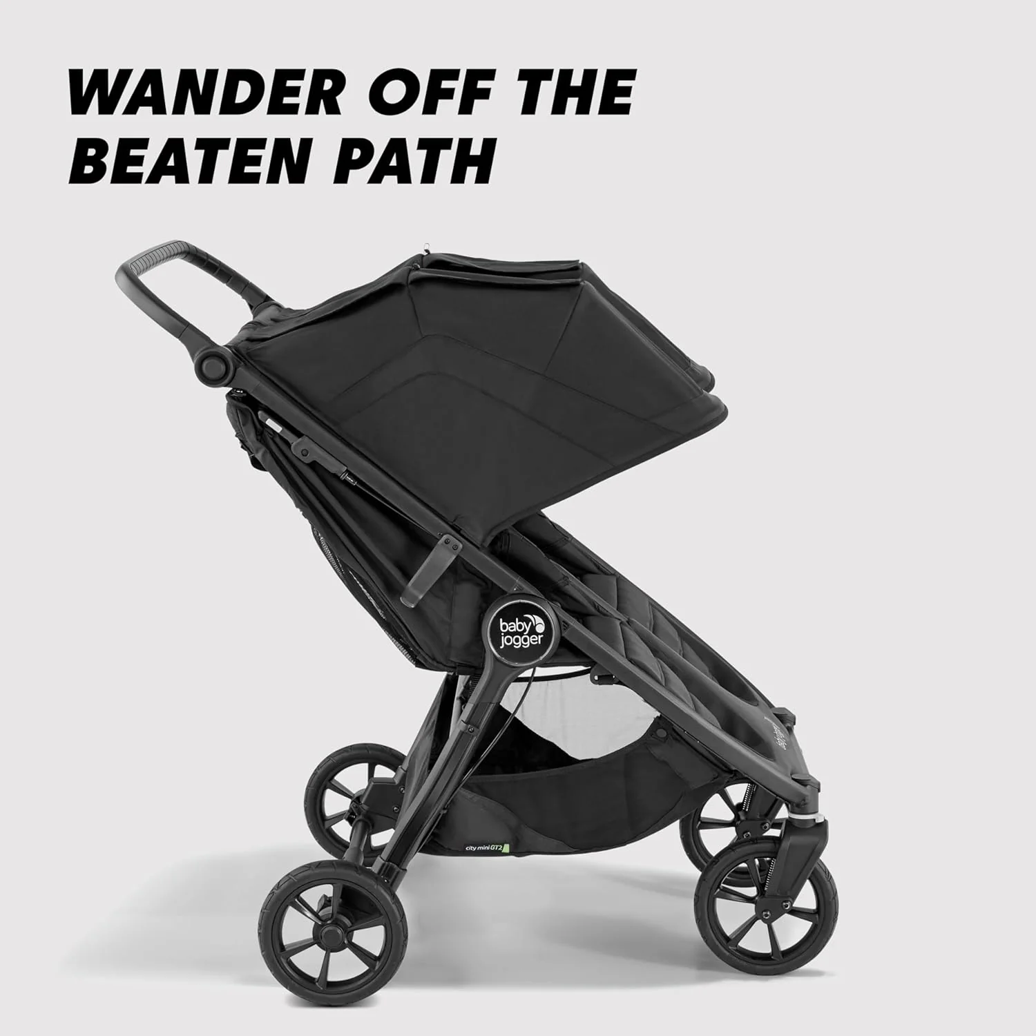 Baby Jogger City Mini GT2 All-Terrain Double Stroller, Jet Black