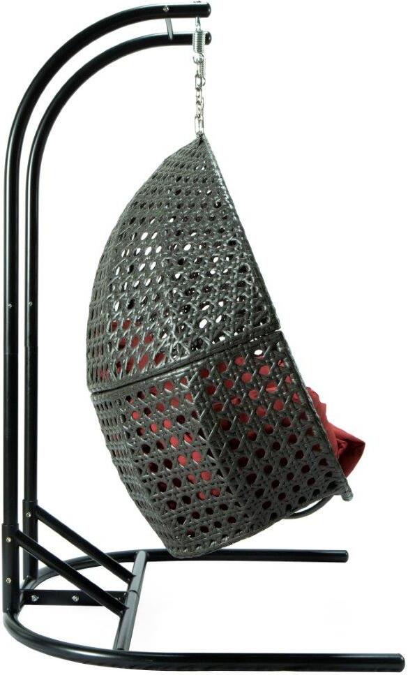 2-Person Wicker Hanging Swing Chair