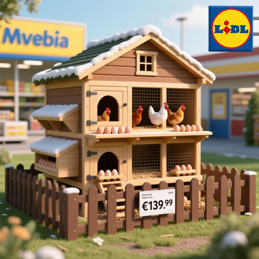 Miweba MyAnimal Hühnerstall MH-15 XXL | 186x146x147 cm - Für 7 Hühner - Nistkasten mit Freilaufgehege - Sitzstange - Winterfest - 2 Ebenen - Hühnerhaus mit Eiablage - Kiefernholz - Voliere