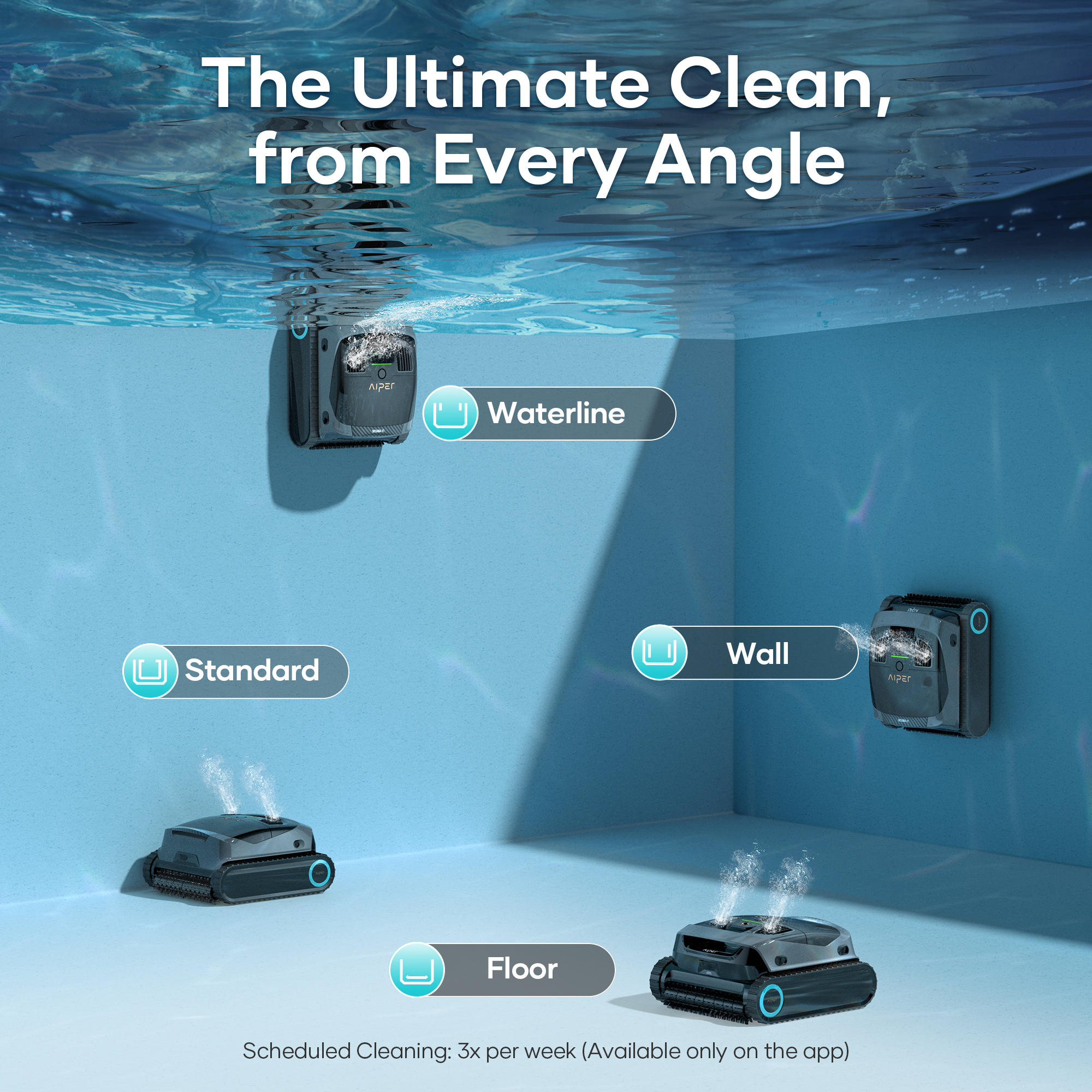 Aiper Scuba X1 Robotic Pool Cleaner