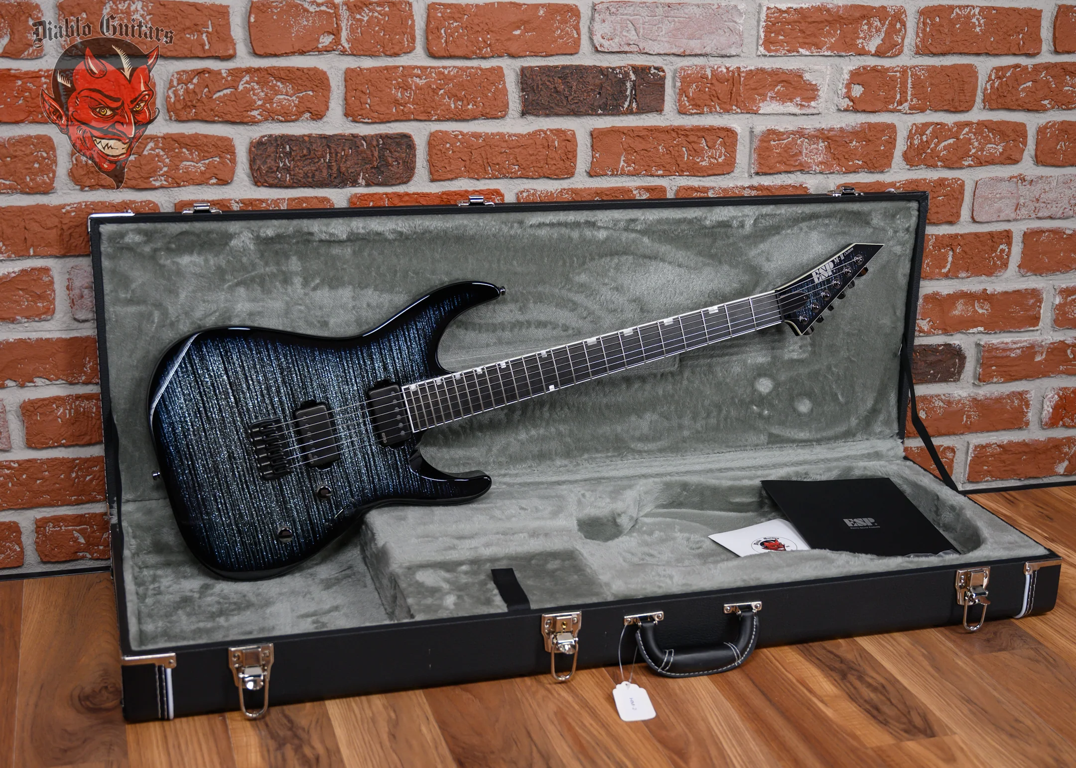 ESP Original Series M-II CTM NT/E Glitter Storm Black 2024 w/OHSC