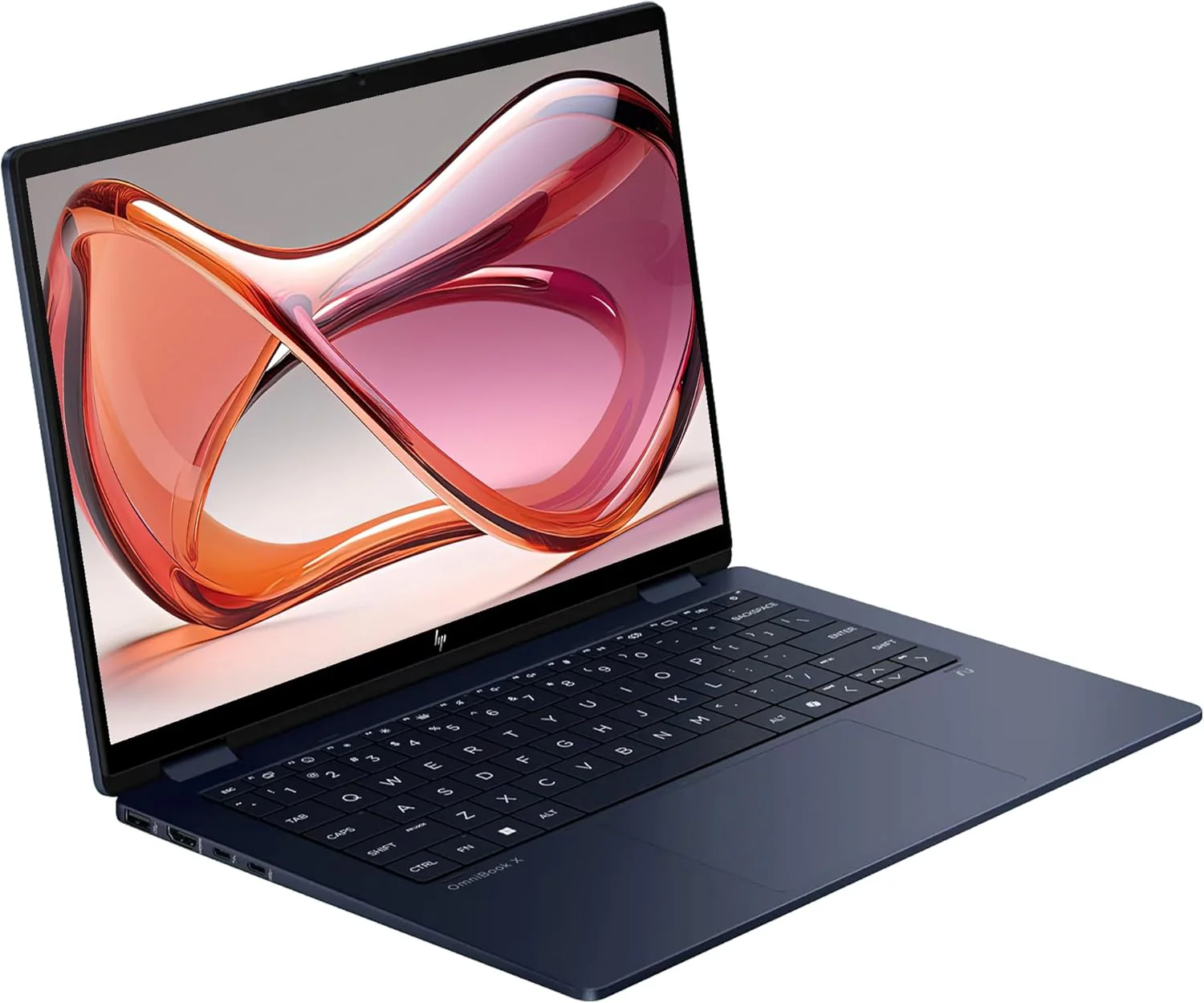 HP OmniBook X Flip 2-in-1 Copilot+ Laptop, Intel Ultra 7-256V, 16 GB LPDDR5x RAM, 1 TB PCIe SSD, 14