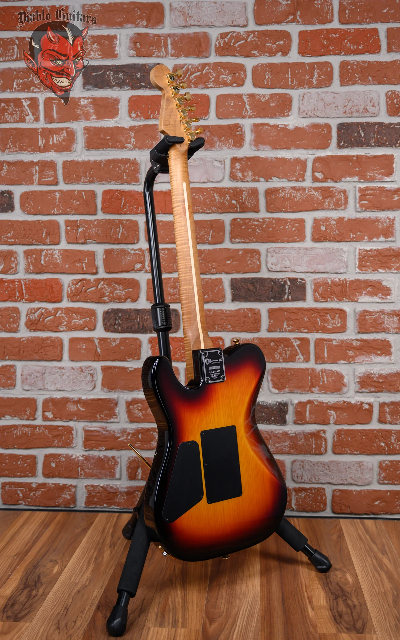 Charvel USA Custom Shop Select CCS ST2 HS FR Flame Maple Top 3-Tone Sunburst 2022 w/OHSC