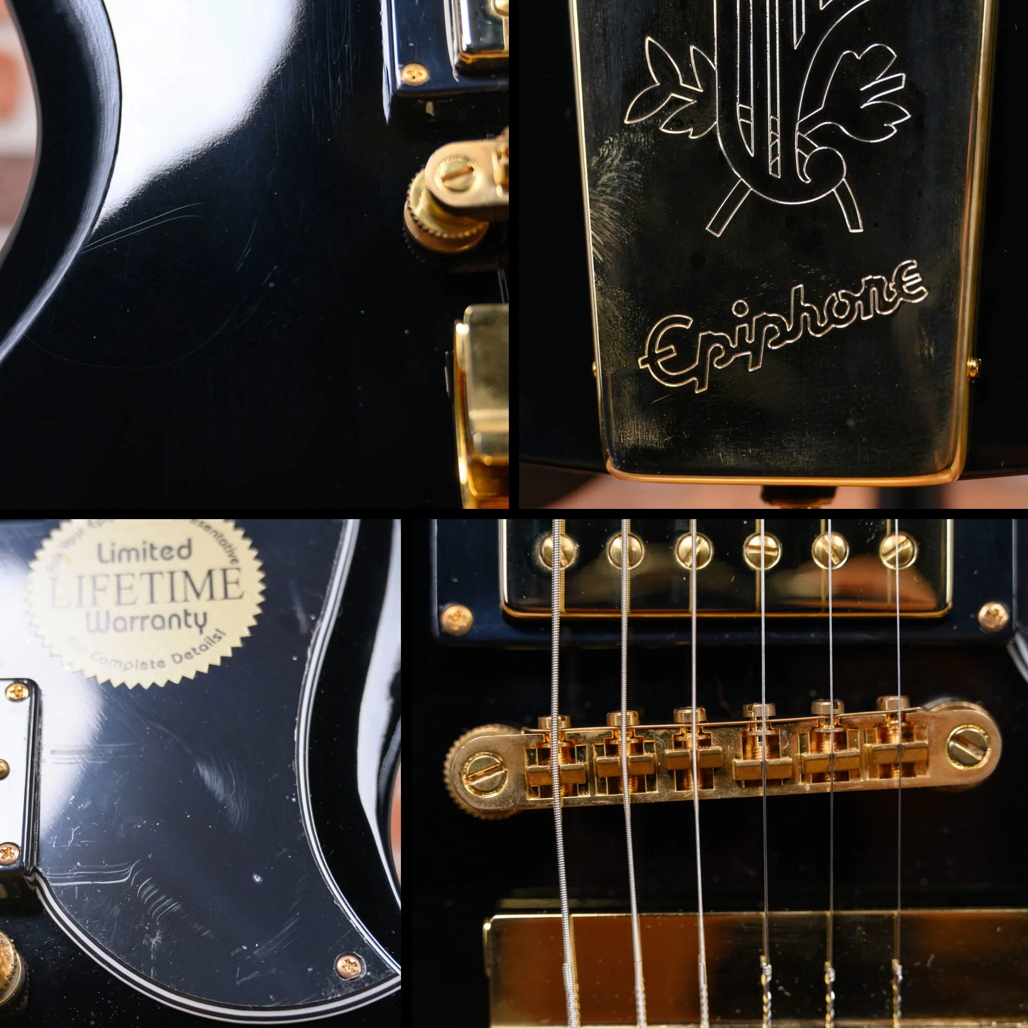 Epiphone '65 Maestro Deluxe G-400 Ebony 2009 w/OHSC