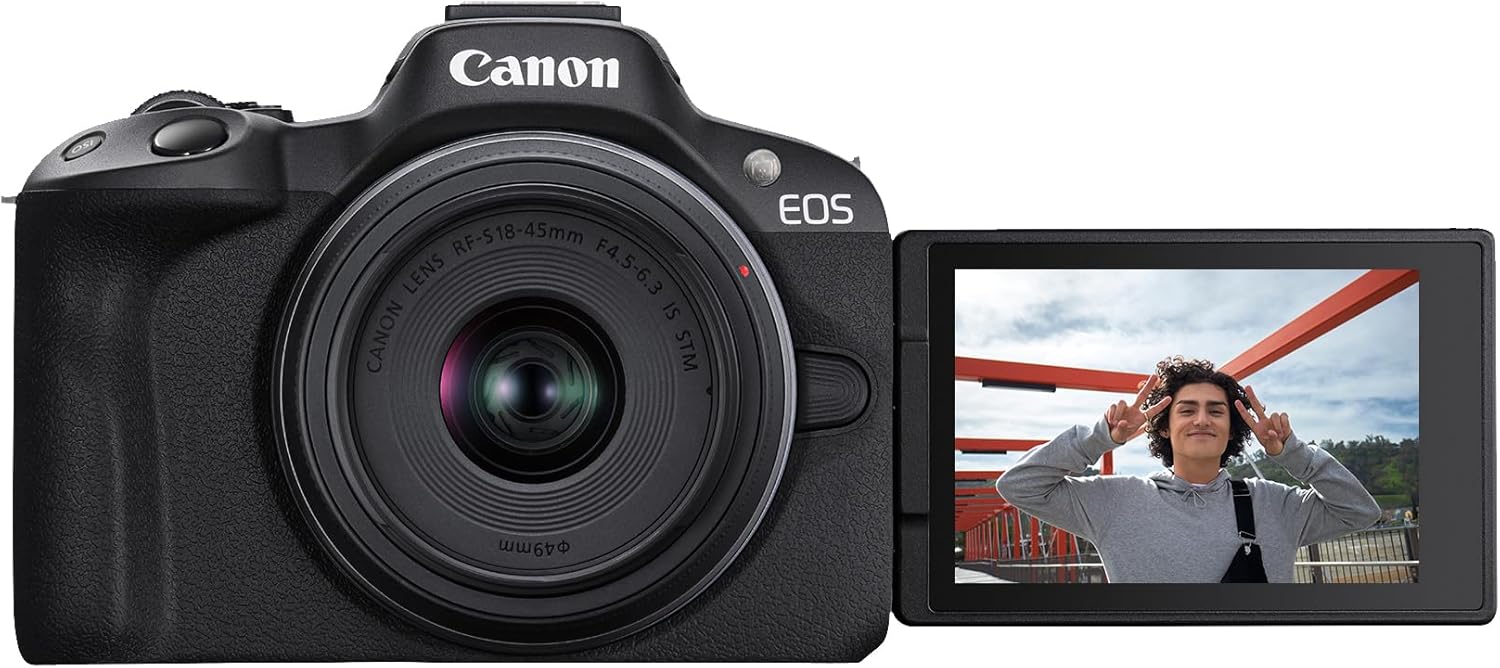 Canon EOS R50 APS-C Mirrorless Camera