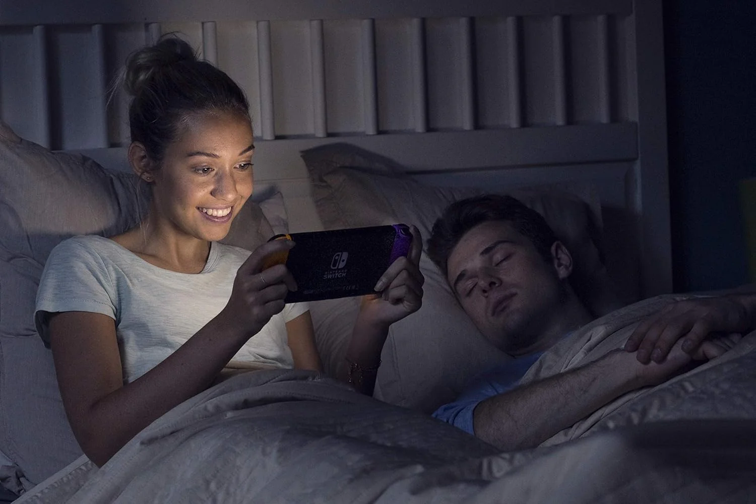 Nintendo Switch with Gray Joy‑Con