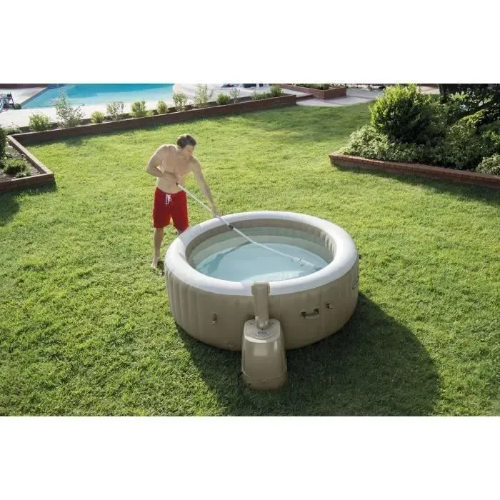 Intex - 28242NP - Kit piscine metal frame ronde tubulaire &oslash; 4,57 x 1,22m