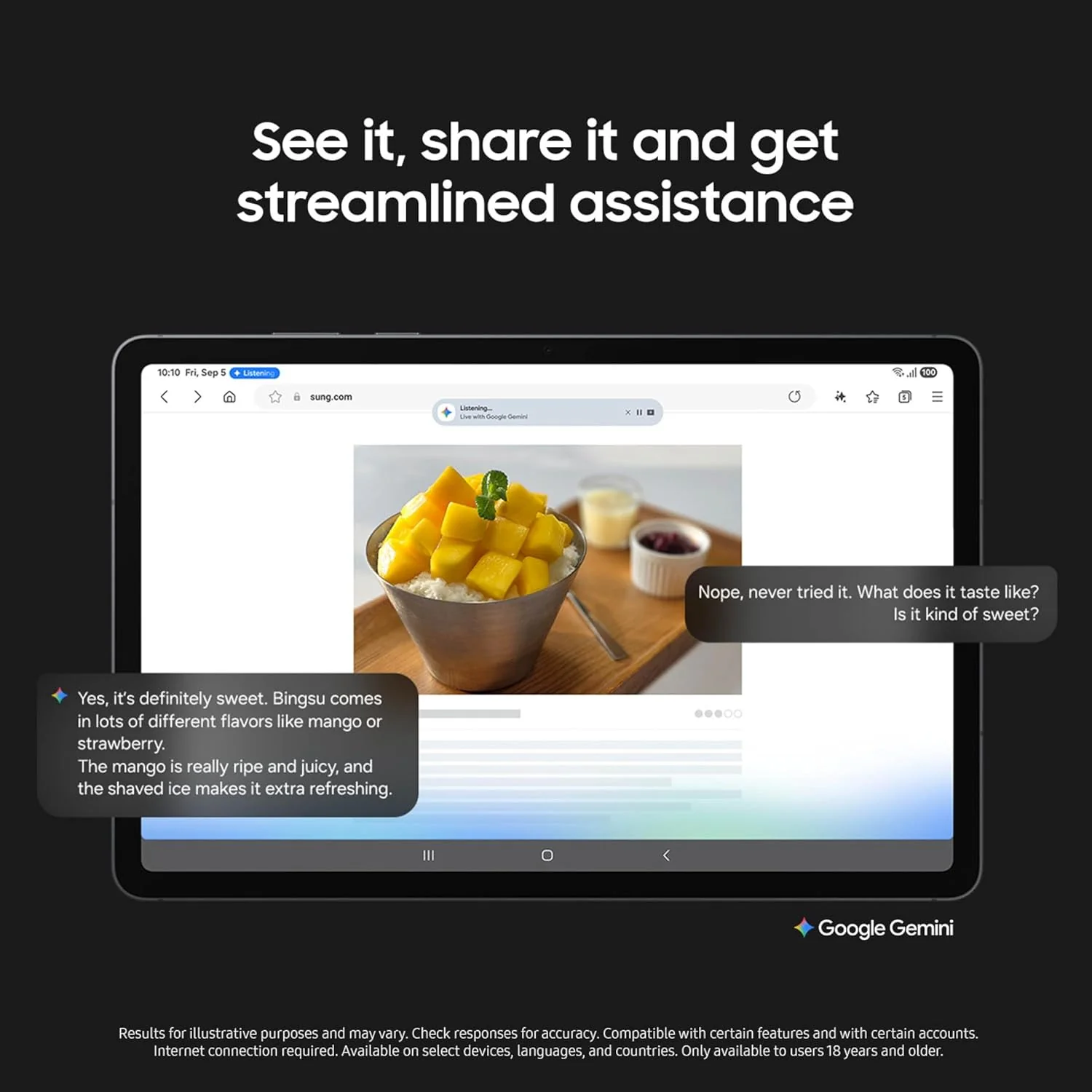 Samsung Galaxy Tab S11 256 GB WiFi Android Tablet, Large Display, Durable, Slim, Light, High Performance, Long Battery Life, S Pen for Note-Taking, AI Assist, Silver