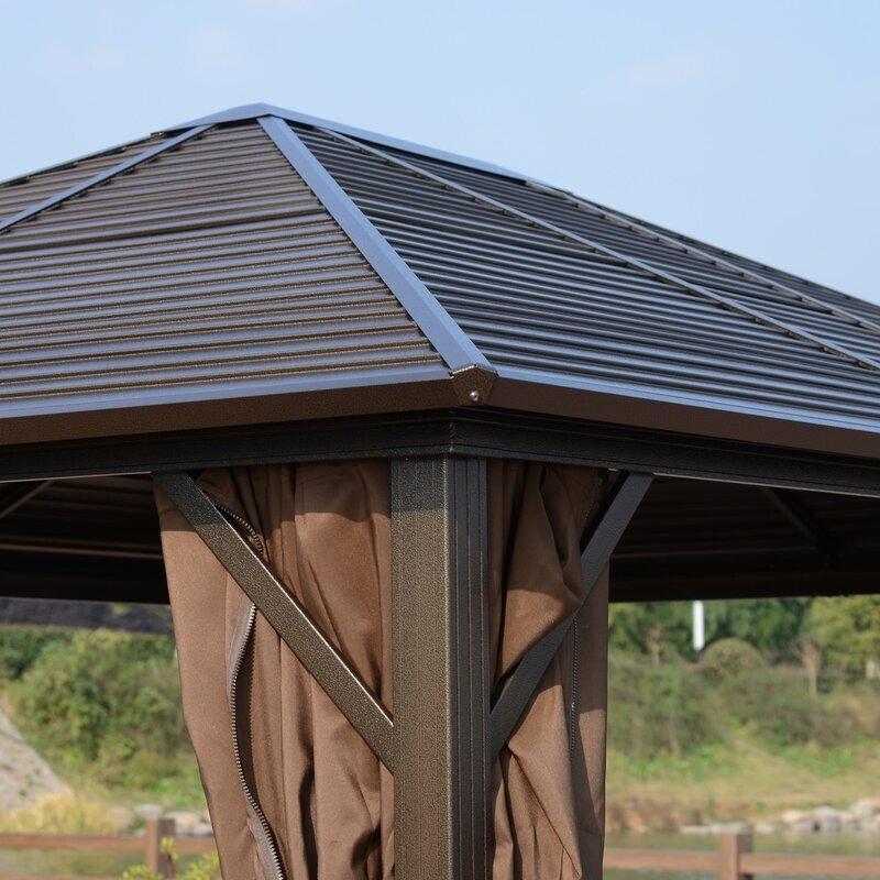 Windermere 12 Ft. W X 10 Ft. D Aluminum Patio Gazebo