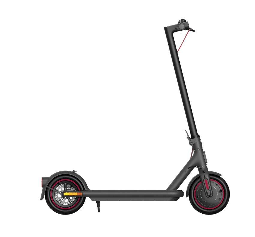 Xiaomi Electric Scooter 4 Pro - Electric scooter up to 25 km/h and 45 km distance, 700 W power, climbs slopes up to 20% inclination, LCD screen, aluminum, Black