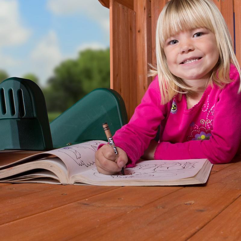 Liberty II Wooden Swing Set