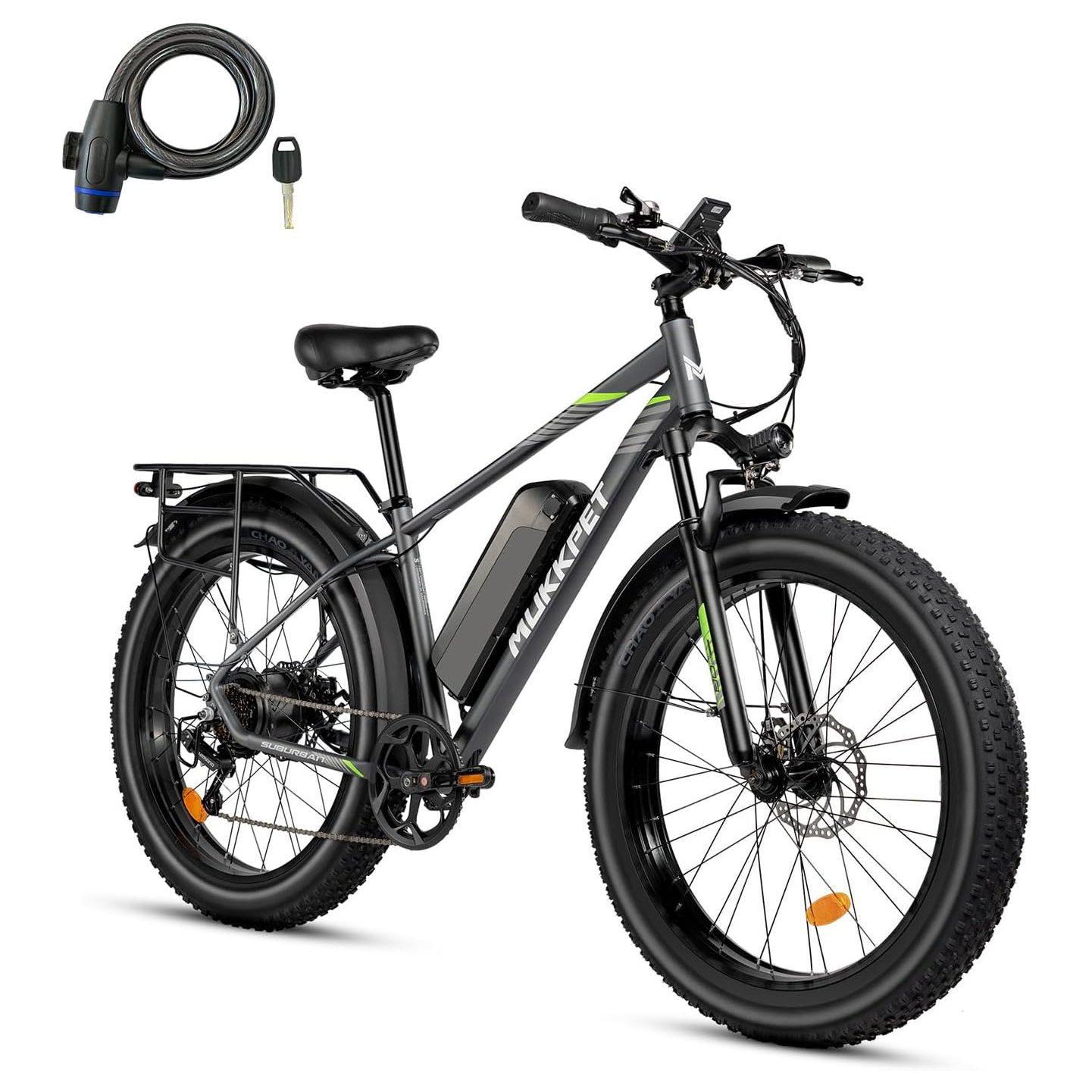Mukkpet Suburban 750W Electric Bike for Adults