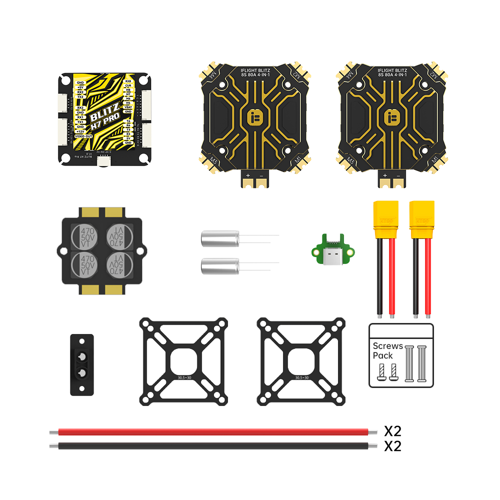 BLITZ H7 Pro Combo Set (E80 Pro 4-IN-1 ESC)