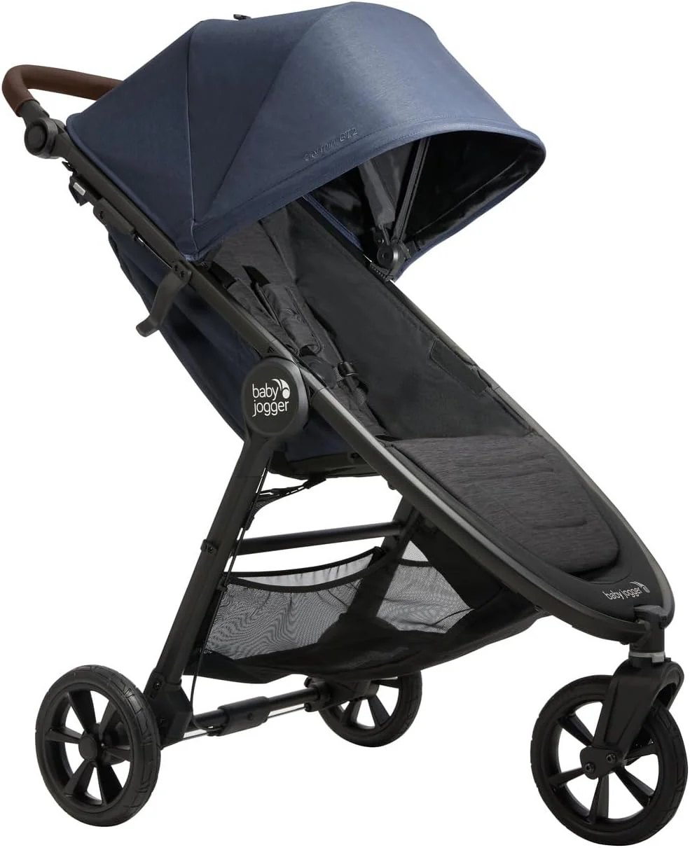 Baby Jogger City Mini GT2 All-Terrain Double Stroller, Jet Black