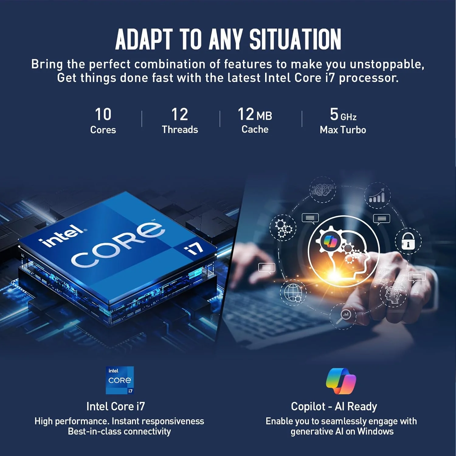 HP 17 Inch Laptop Touchscreen Computer, 17.3 HD+ Touch Screen Business Laptop, Intel 10-Core i7, 64GB RAM 2TB SSD, Windows 11 Pro, Backlit 10-Key, Fingerprint Reader