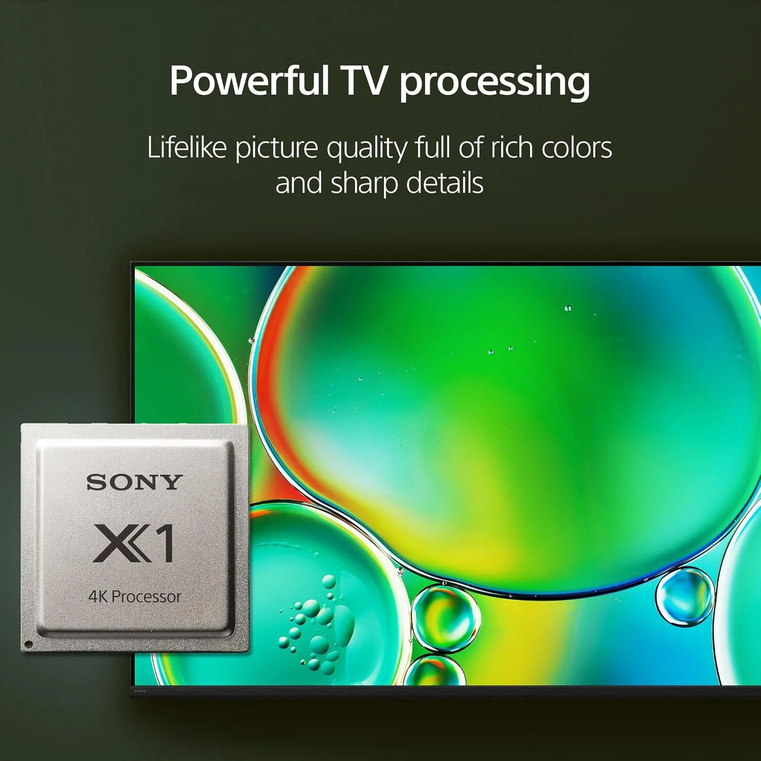 Sony BRAVIA 2 II 50 Inch 4K Ultra HD LED Smart TV with Google TV and Exclusive Features for PlayStation®5 (K-50S20M2), 2025 Model