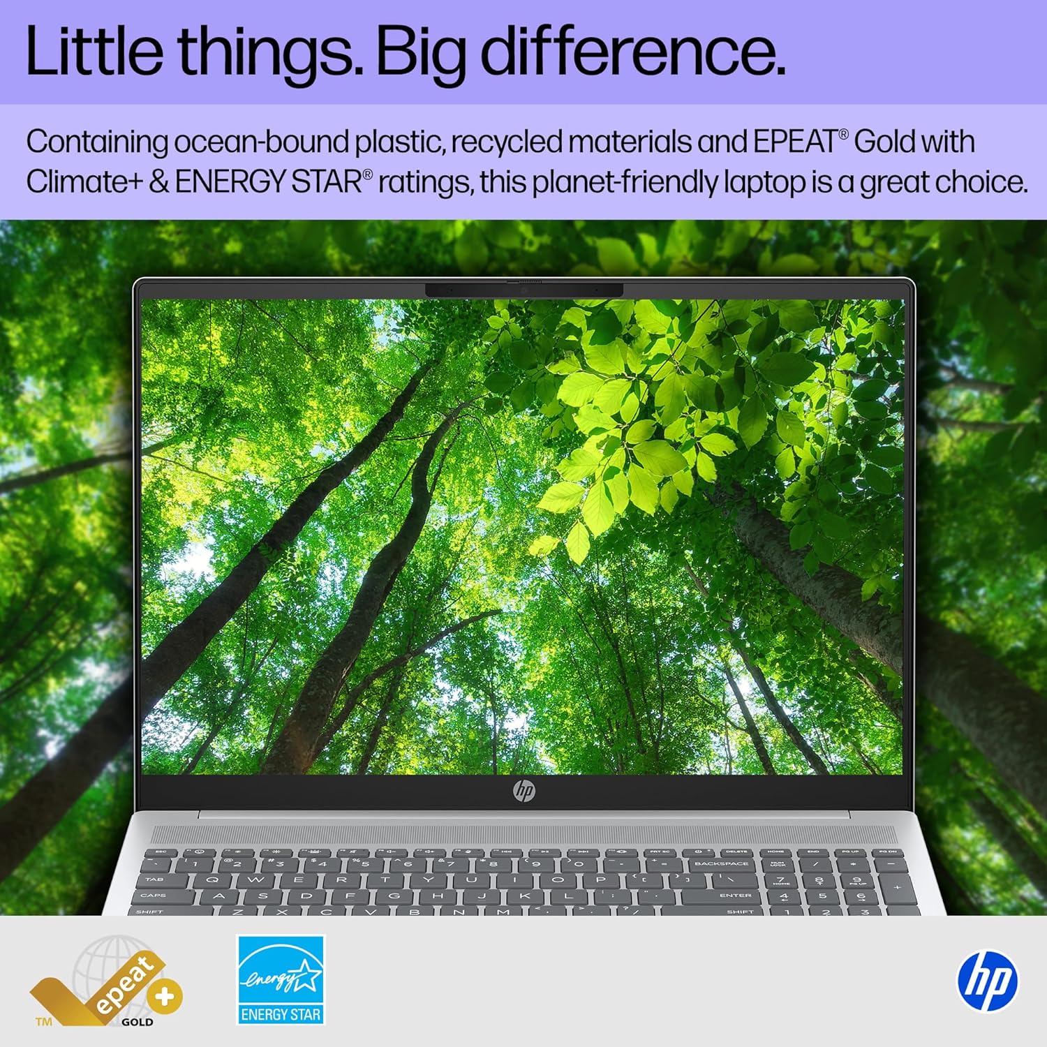 HP OmniBook 5 16 inch Next Gen AI PC, 2K Display, AMD Ryzen AI 5 340, 16 GB RAM, 512 GB SSD, AMD Radeon 840M Graphics, Windows 11 Home, Copilot+ PC with 50 Tops NPU, Glacier Silver, 16-ag1000nr