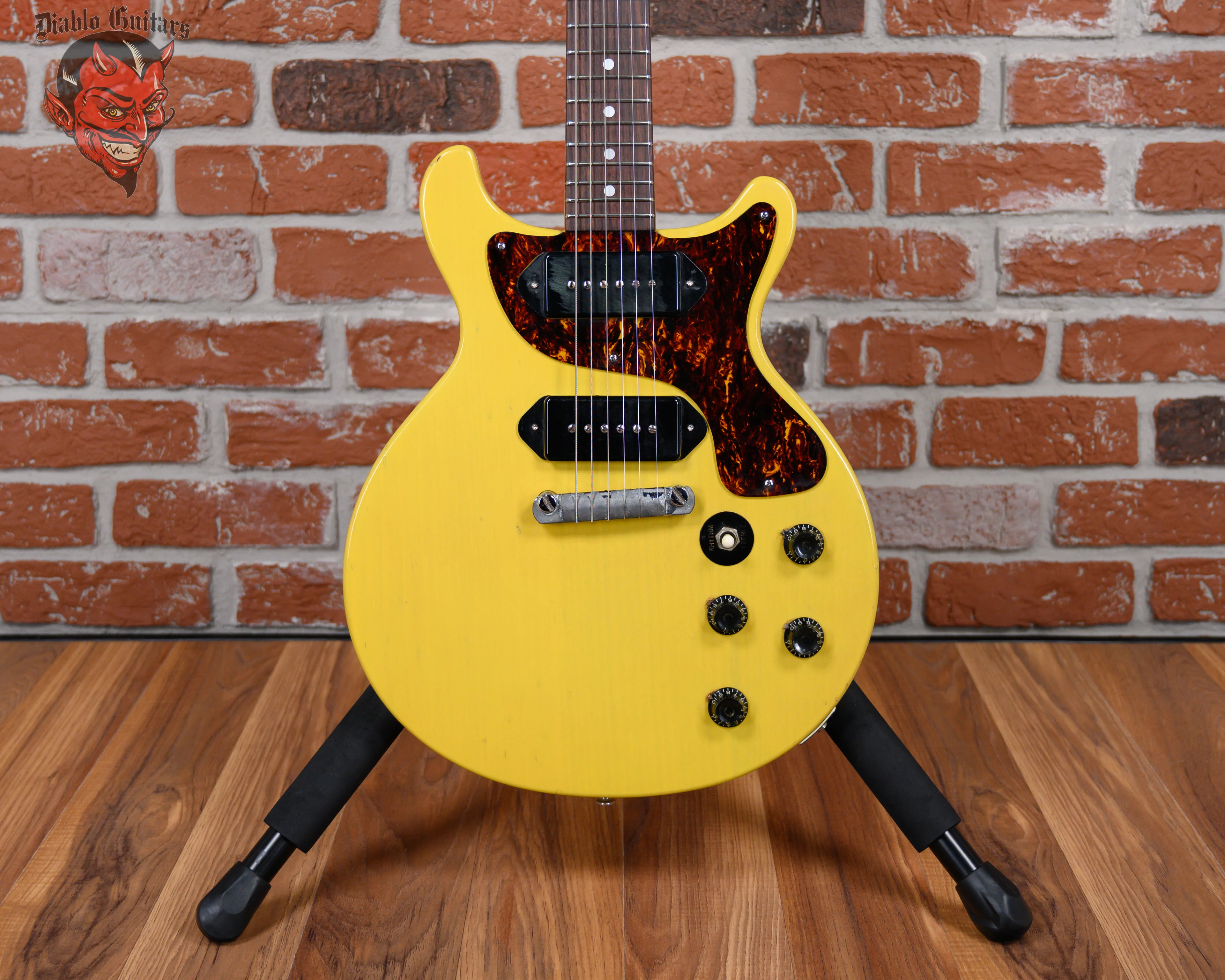 Burny Les Paul Junior FTV-90 Yellow 1973 w/HSC