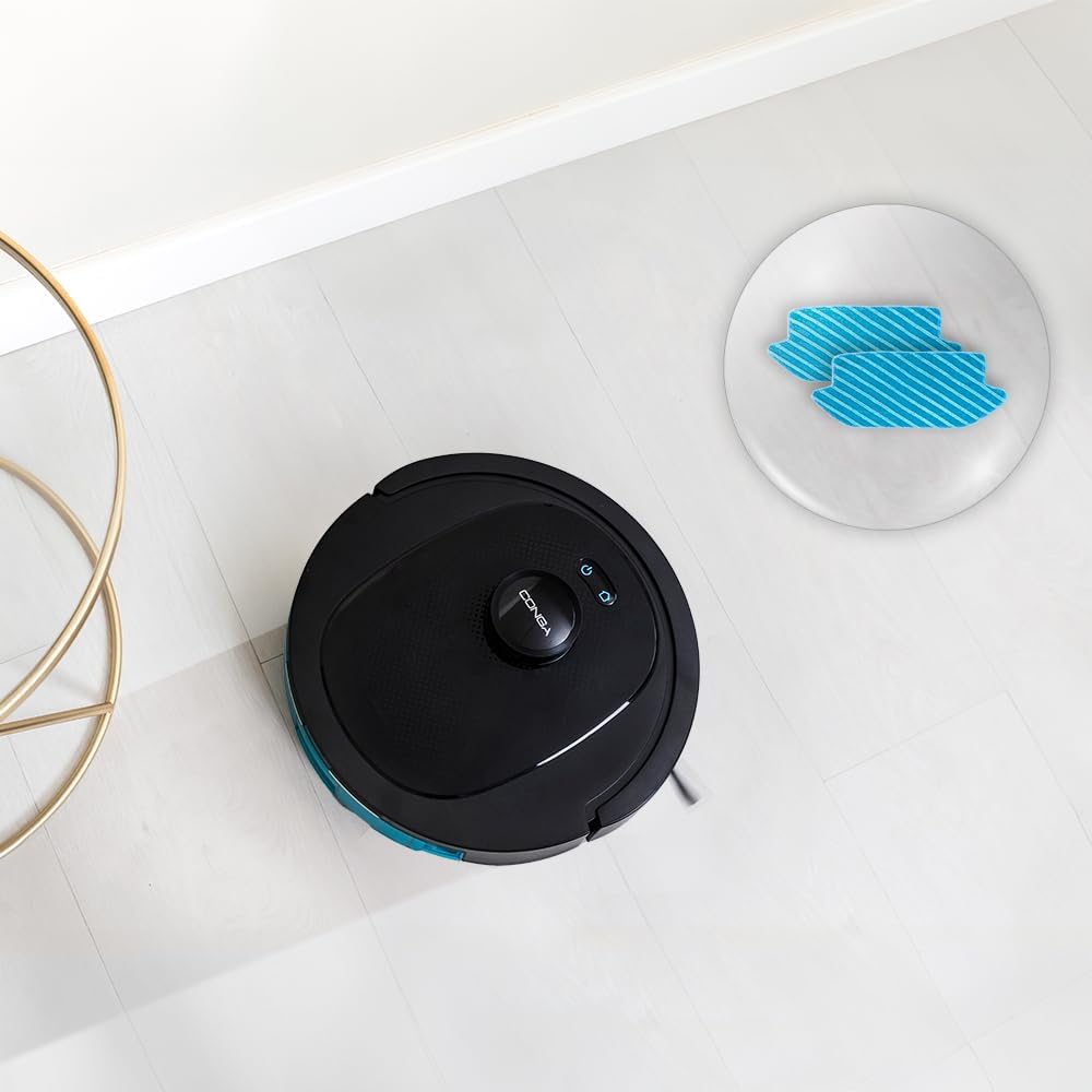 Cecotec Robot Aspirador con Navegación Láser y App Conga 8290 Immortal Ultra Power X-Treme. 4 en 1