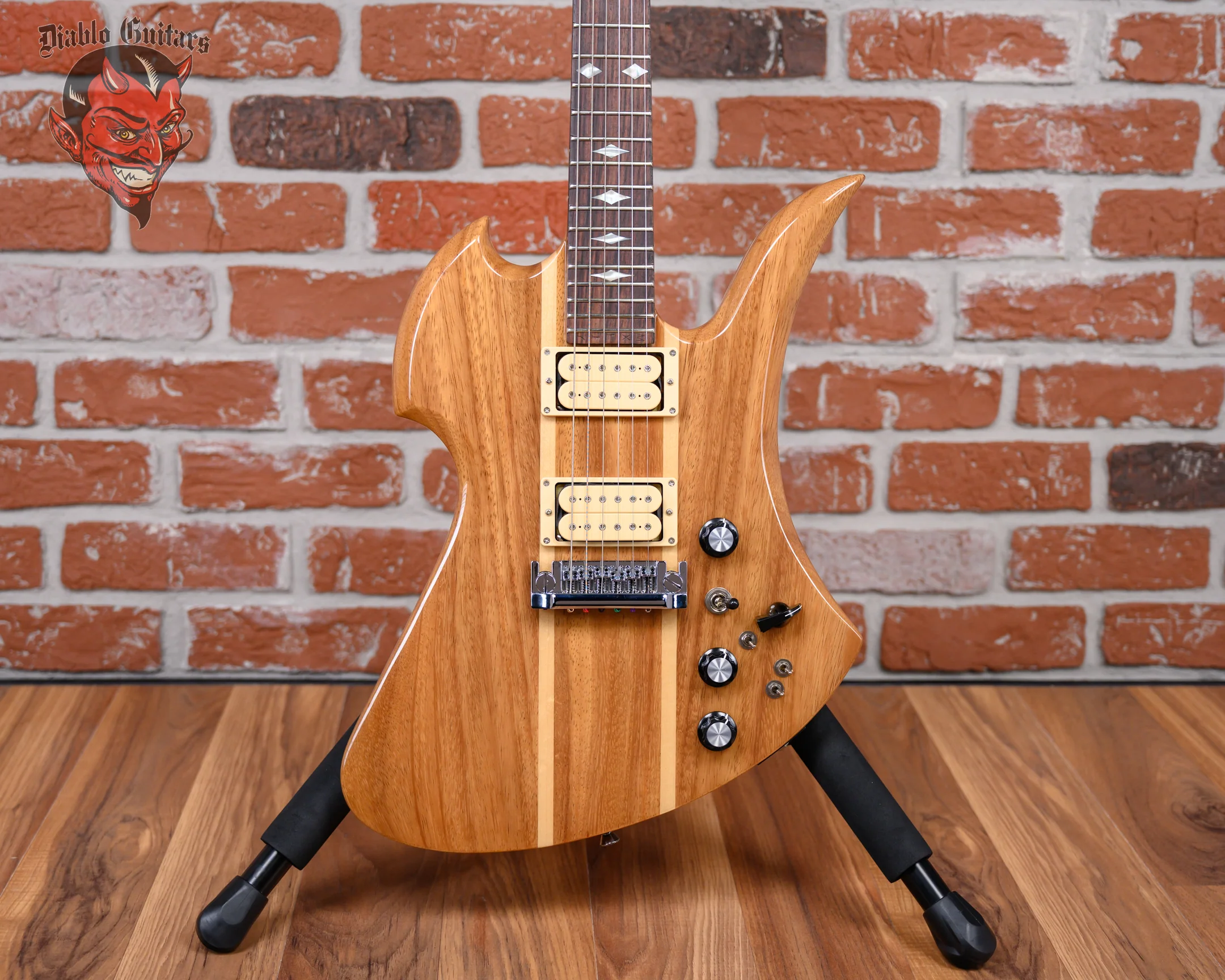 B.C. Rich Limited Edition 40th Anniversary Mockingbird Deluxe #17 of 40 Natural 2010 w/OHSC