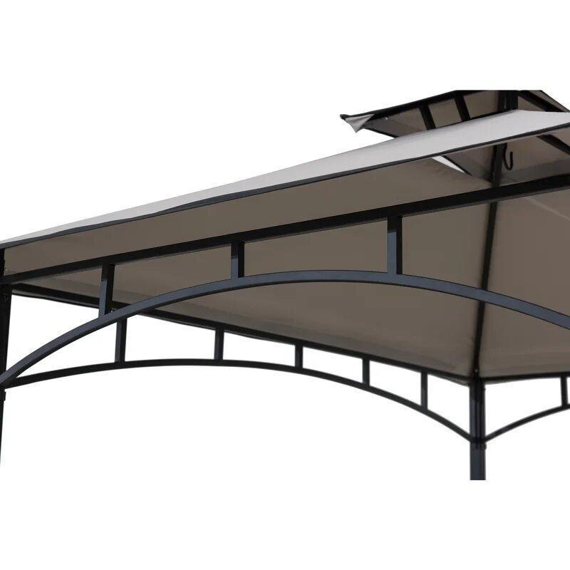 Bayamo 8 Ft. W x 5 Ft. D Steel Grill Gazebo