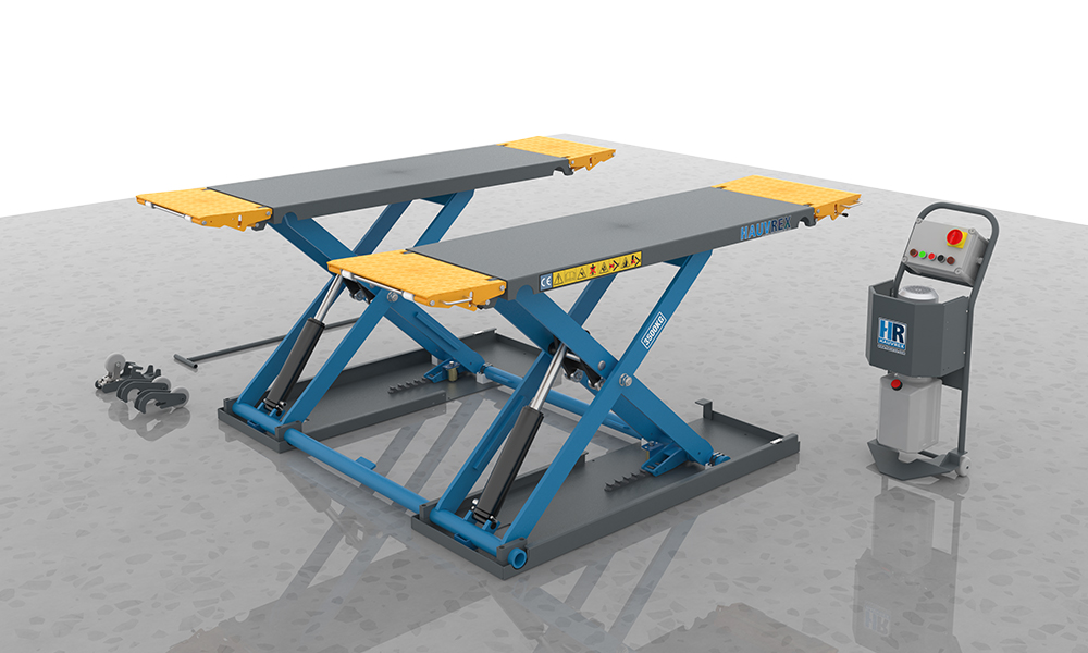 Hauvrex portable HXL6128 | Mid-rise Scissor Lift