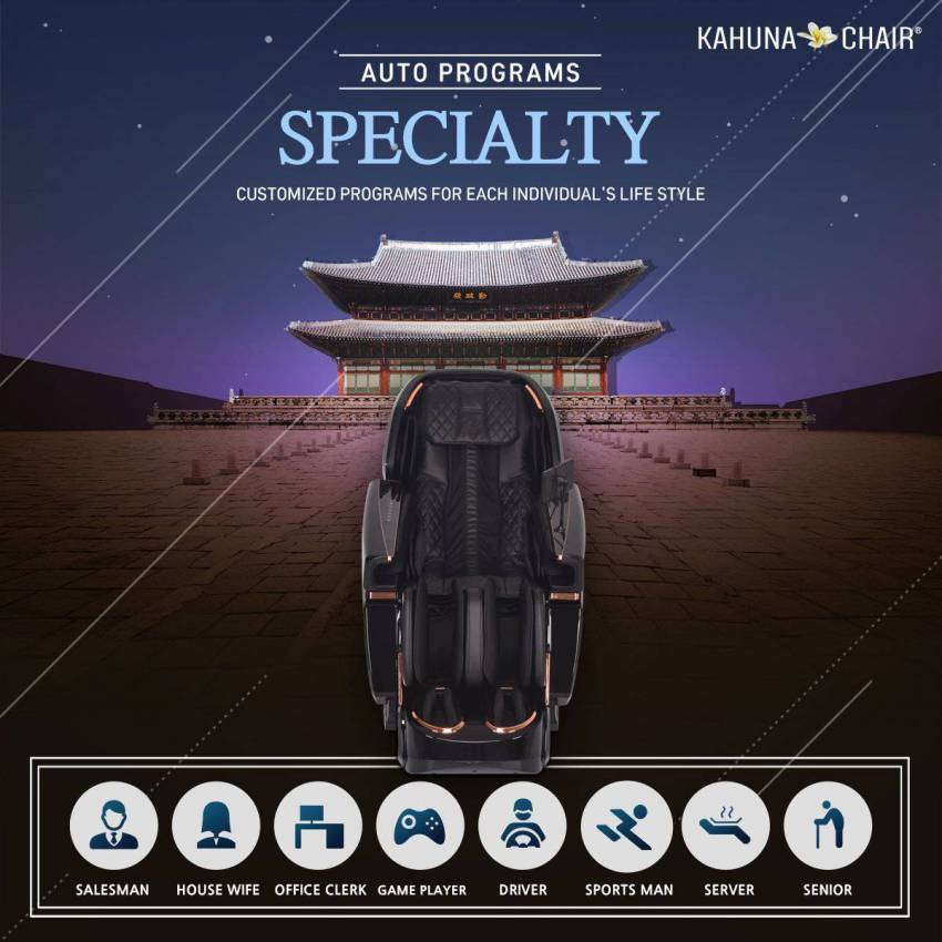 Kahuna EM-8500 - The King's Elite Massage Chair