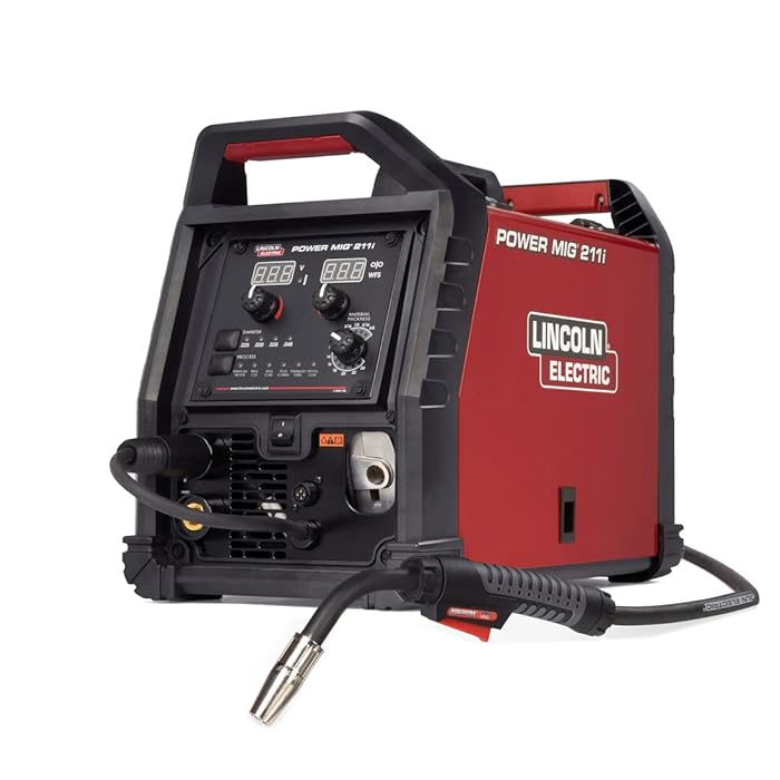 Lincoln ElectricPower MIG 211i MIG Welder,Dual Input Voltage - 120V and 230V inputs