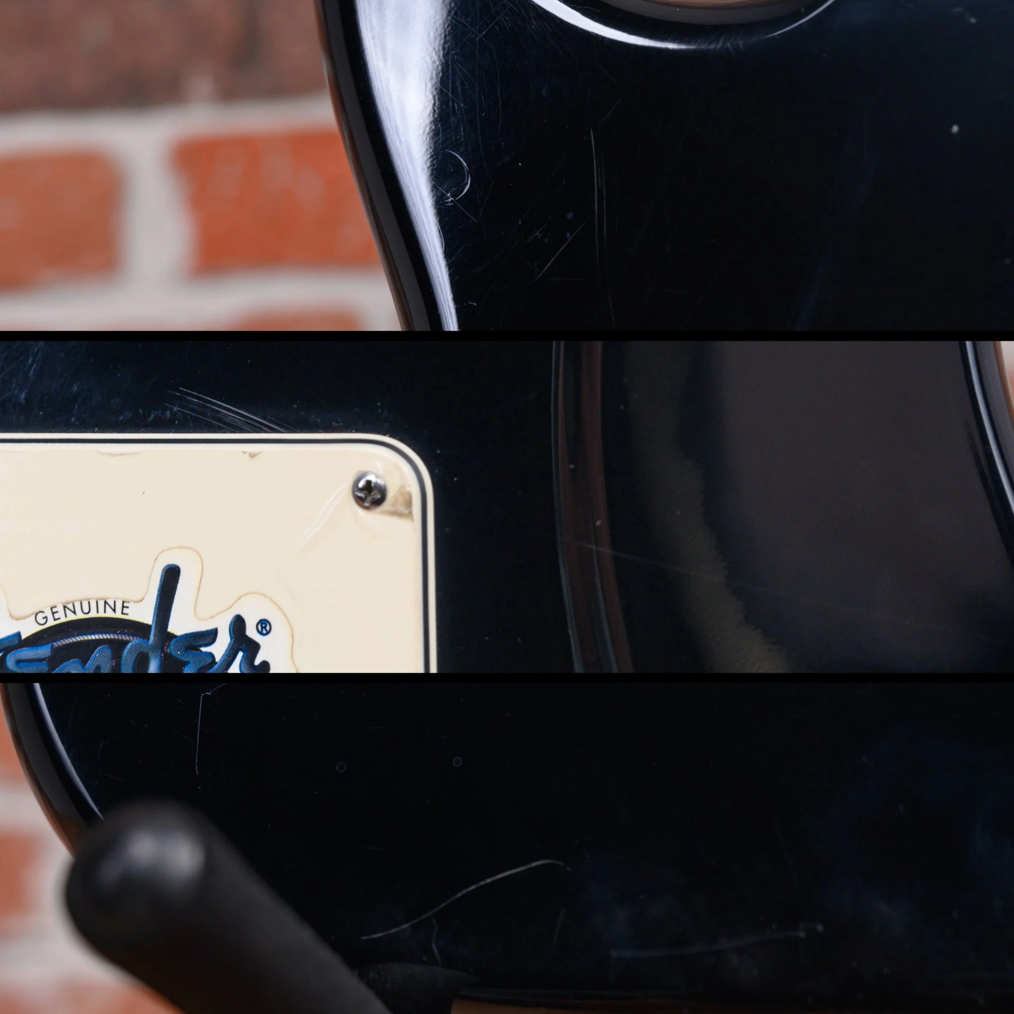 Fender American Series Stratocaster Dave Murray Mods Black 2005 w/OHSC