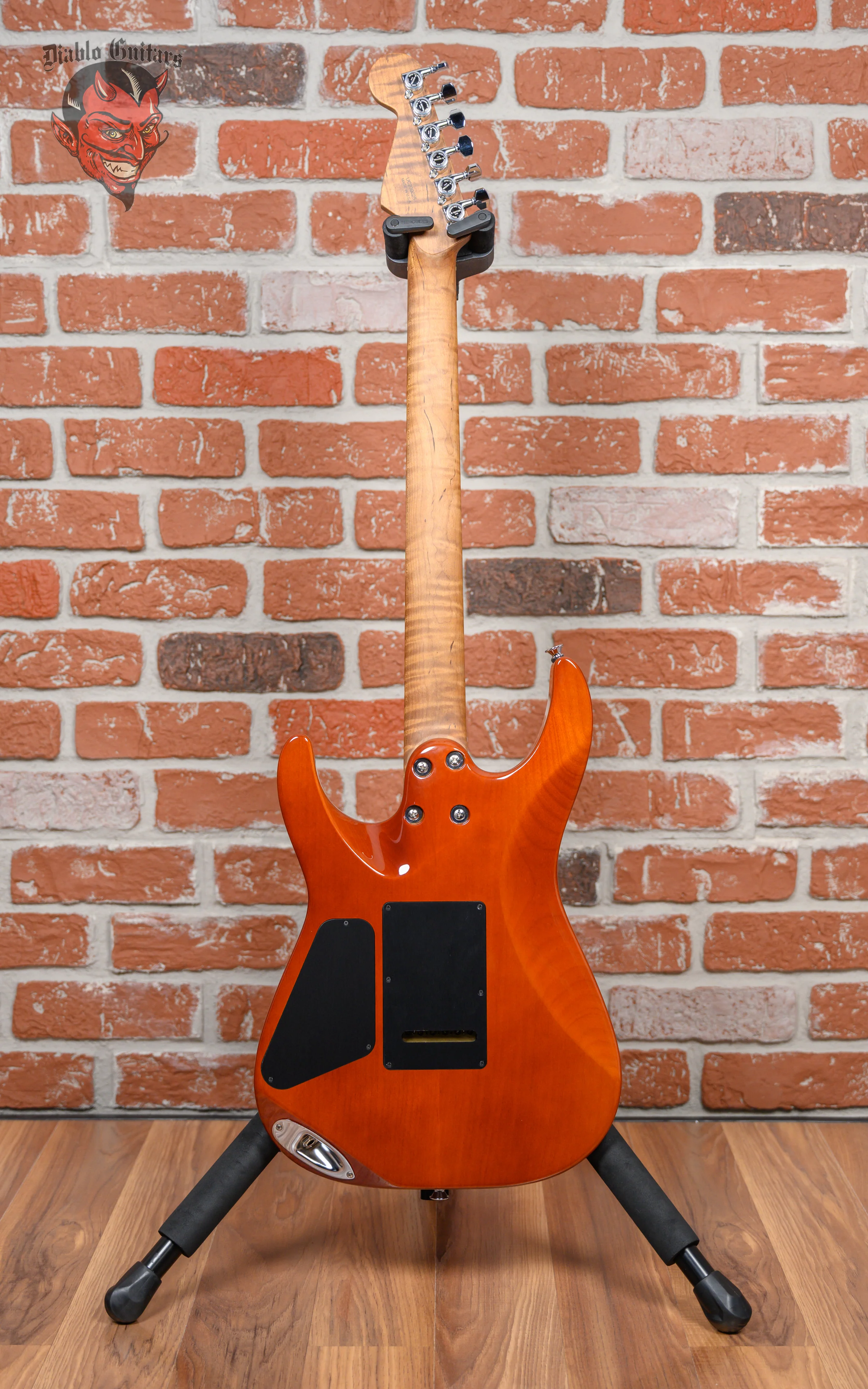 Charvel USA Custom Shop Select DK24 HSS 2PT CM QM Quilted Maple Top Autumn Glow 2024 w/OHSC