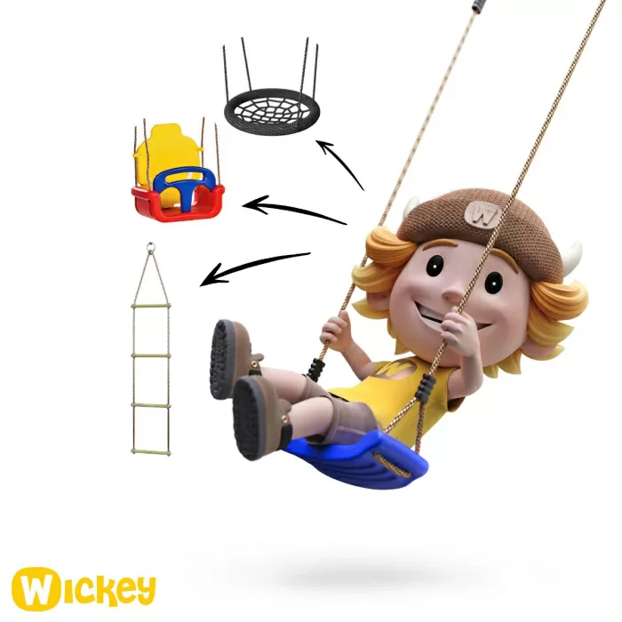 Climbing frame Wickey Smart Dorado