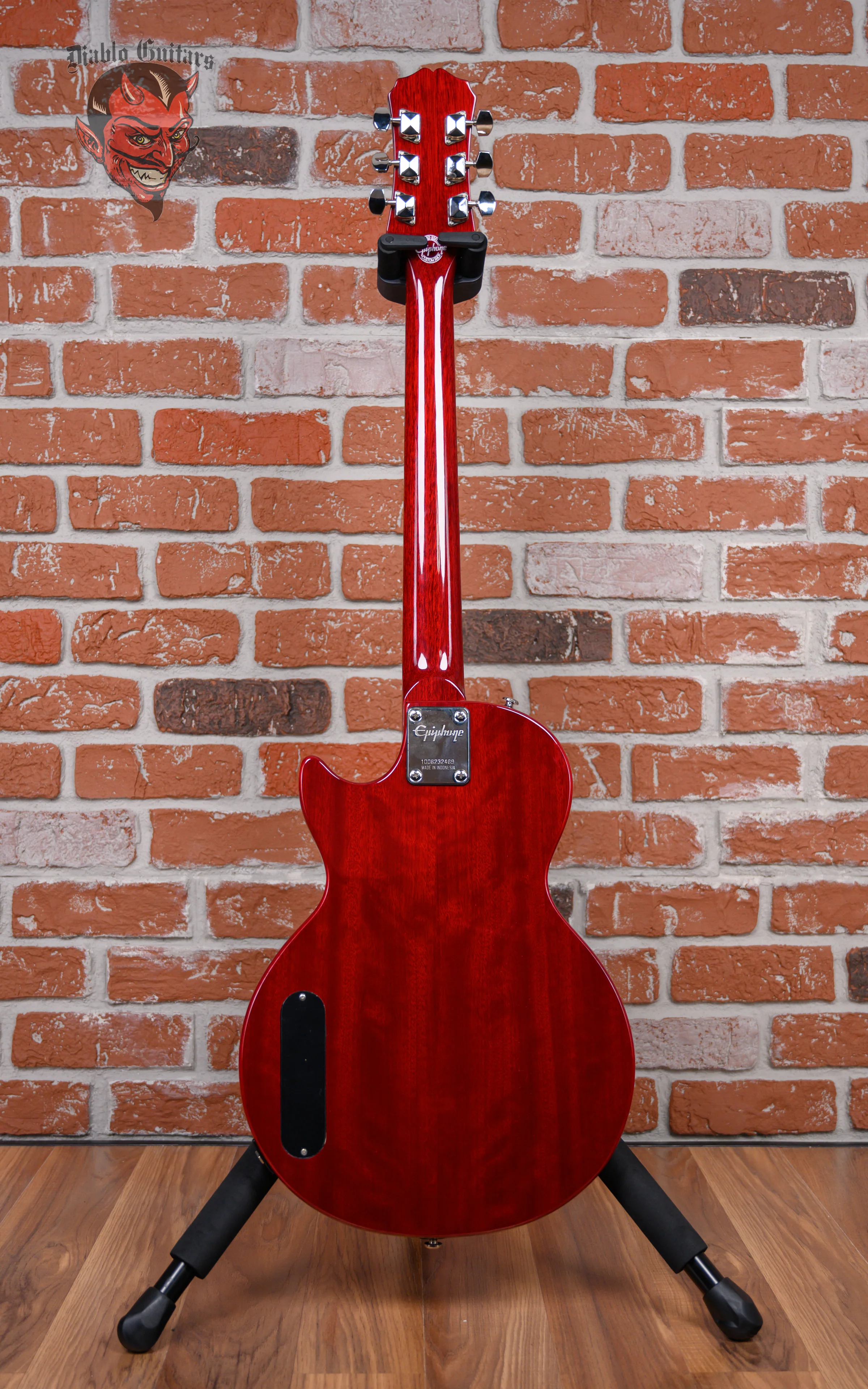 Epiphone Les Paul Jr. Cherry 2010 w/Hard Shell Case