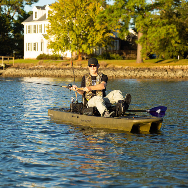 Modular three-body fishing kayak