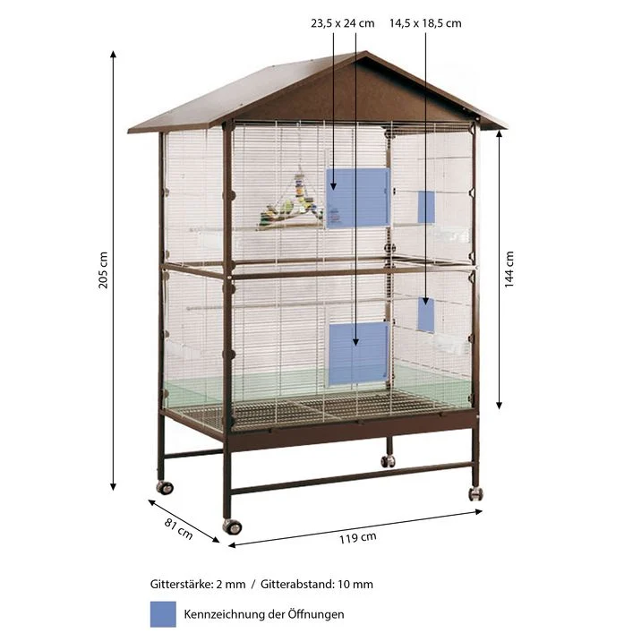 Montana Vogelvoliere Villa Casa 120