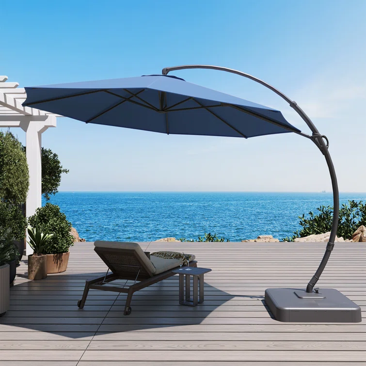 Ebonique Cantilever Umbrella with Base Included  Ebonique Cantilever Umbrella with Base Included  Ebonique Cantilever Umbrella with Base Included  Ebonique Cantilever Umbrella with Base Included  Ebonique Cantileve