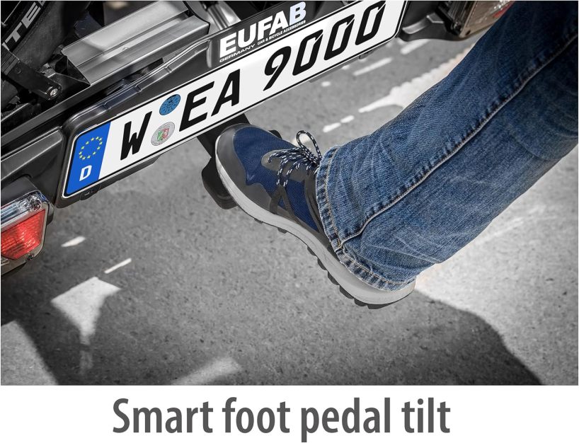 EUFAB 11535 BIKE LIFT bicycle rack, suitable for e-bikes