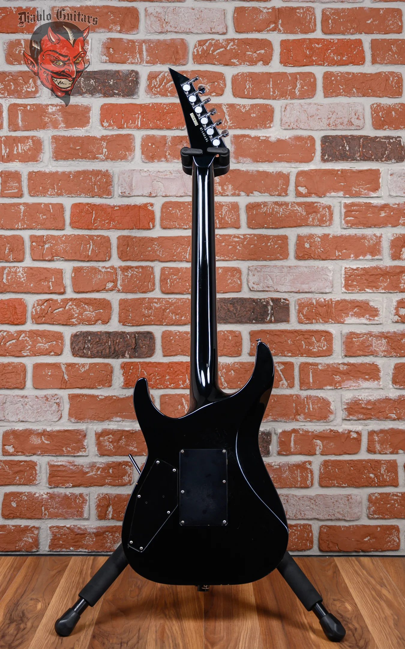 ESP M-1 Custom Pre Lawsuit Headstock Black 1987 w/OHSC