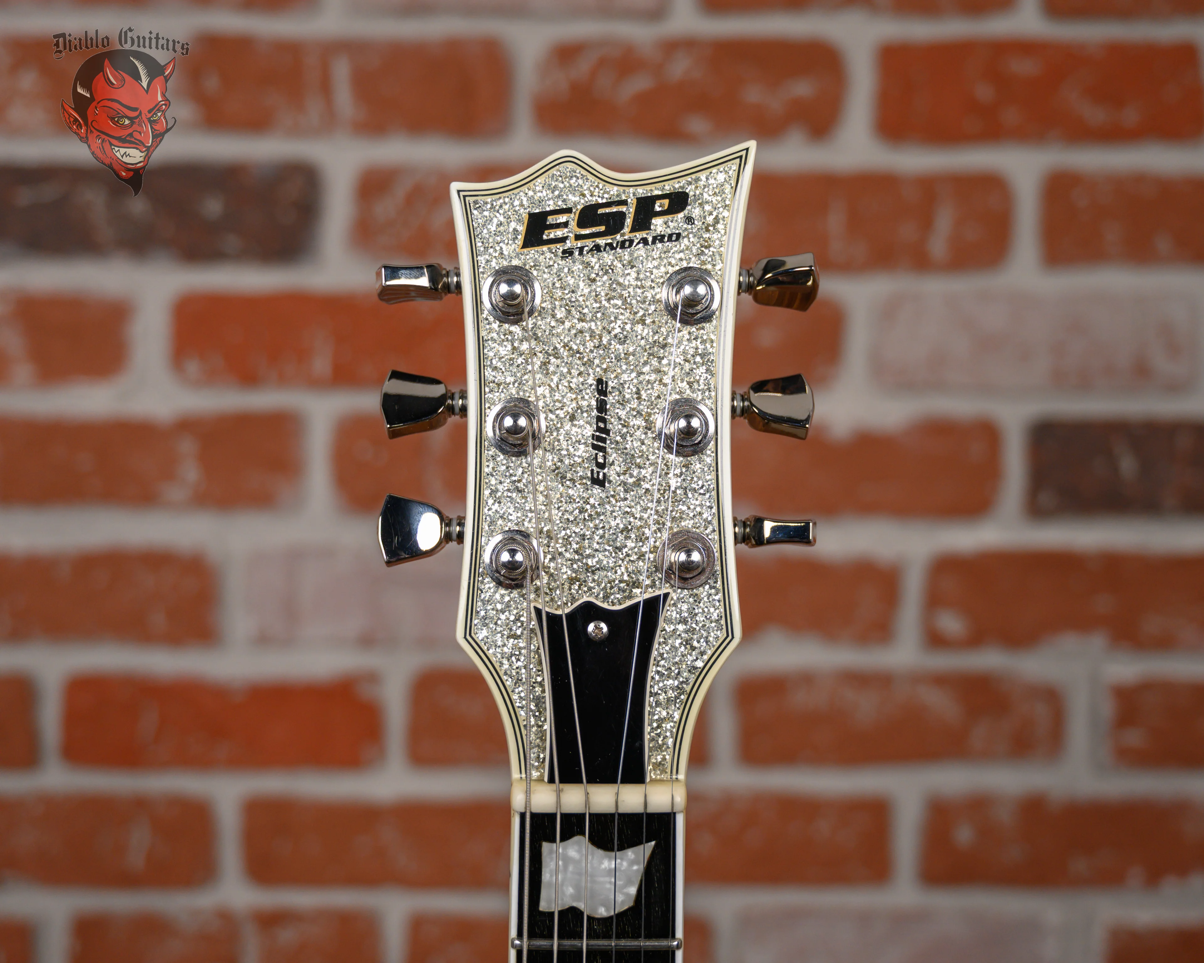 ESP Standard Eclipse-II Silver Sparkle 2013 w/OHSC