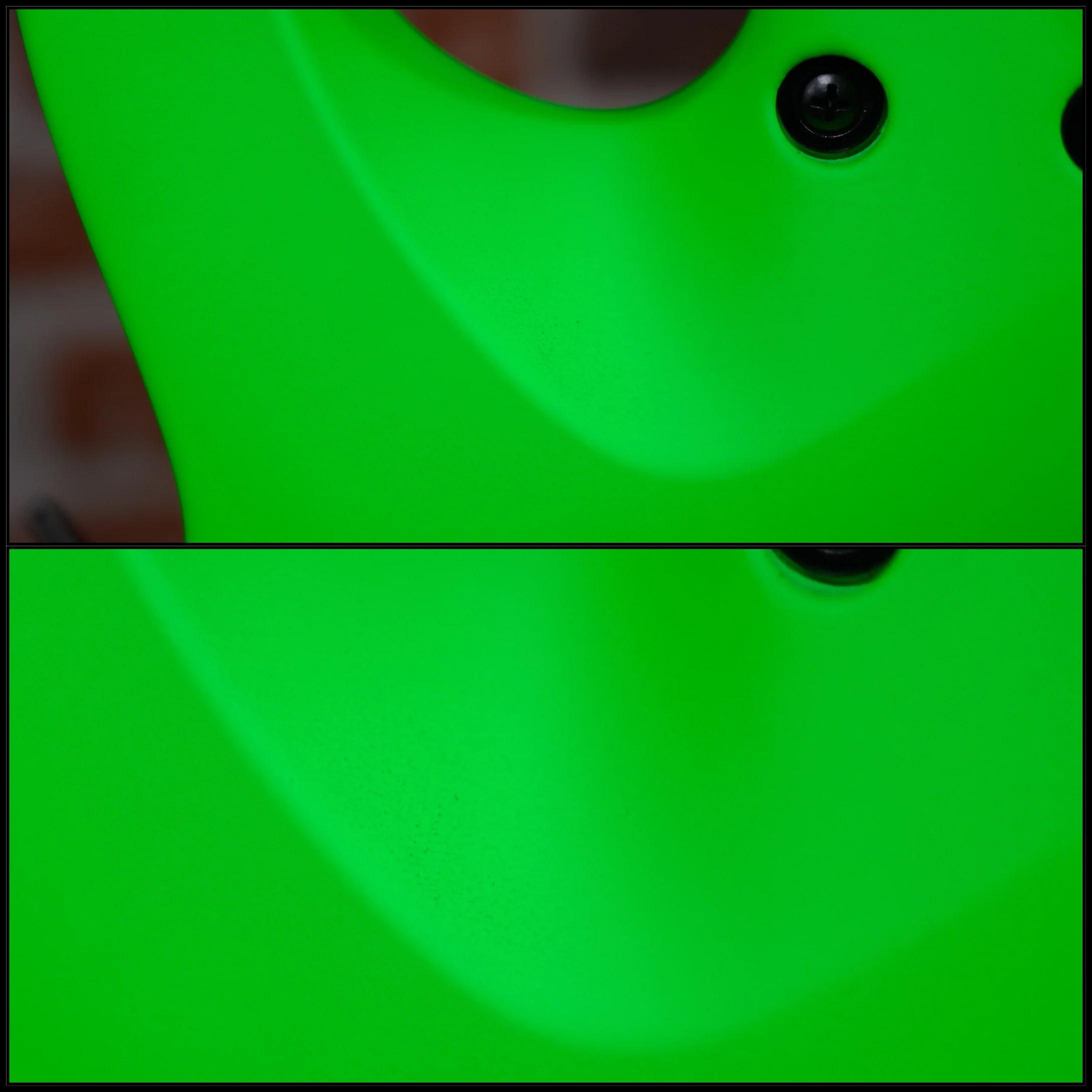 Charvel USA Custom Shop DK24 2H FR PH Satin Neon Green 2025 w/OHSC