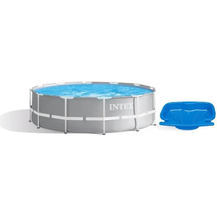 Intex - 26716NP - Kit piscine prism frame ronde tubulaire &oslash; 3,66 x 0,99m
