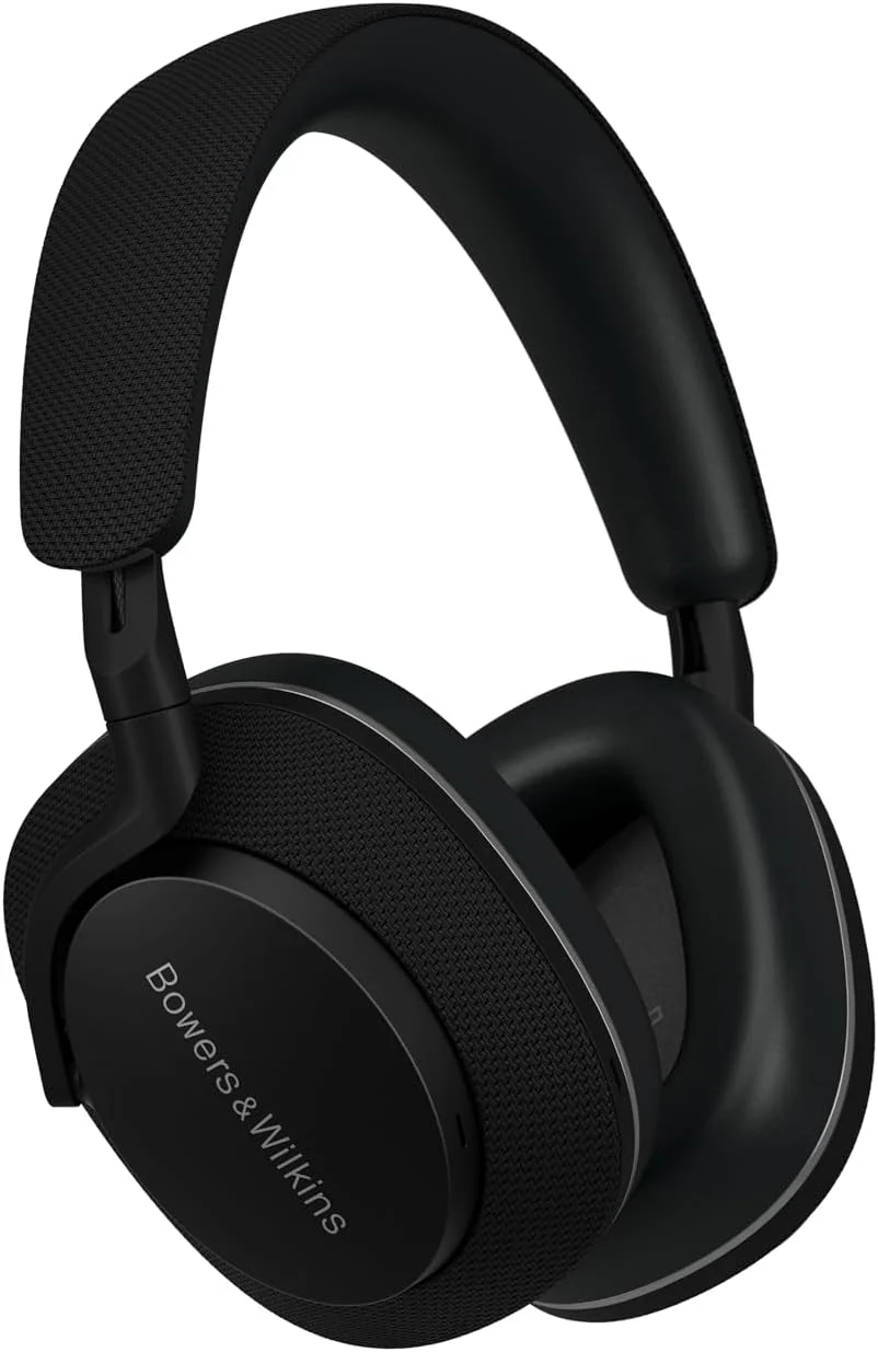 Bowers & Wilkins Px7 S2e Over-Ear Headphones - Enhanced Noise Cancellation & Transparency Mode, Crystal-Clear Calls, Bluetooth, 30-Hour Playback, Cloud Grey