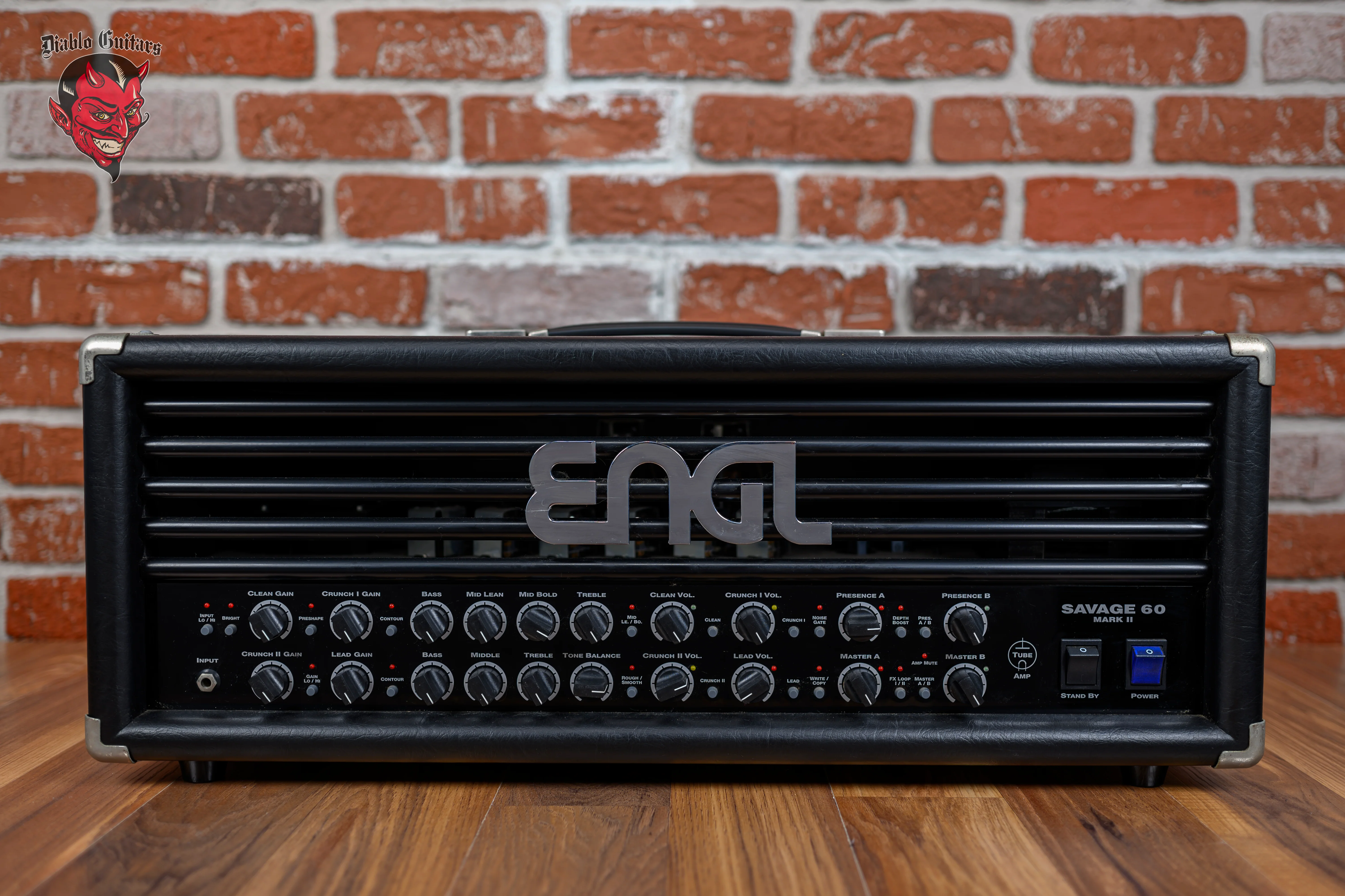 Engl Savage 60 Head Mark II E630II 4-Channel 60-Watt Guitar Amp Head Black