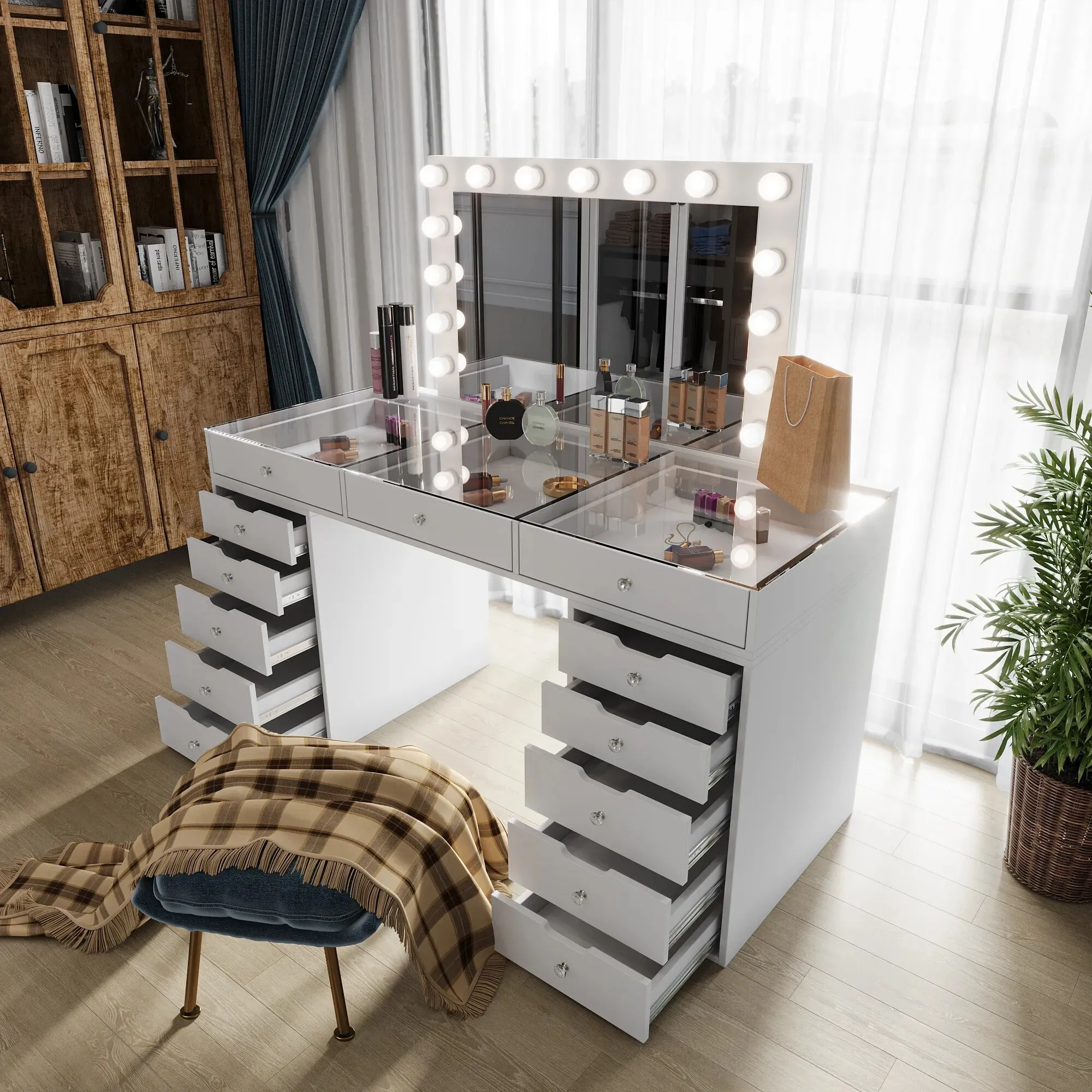 Multifunctional Vanity Mirror dressing table