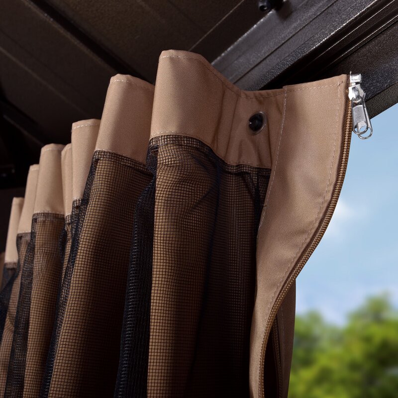 12 Ft. W x 14 Ft. D Metal Gazebo